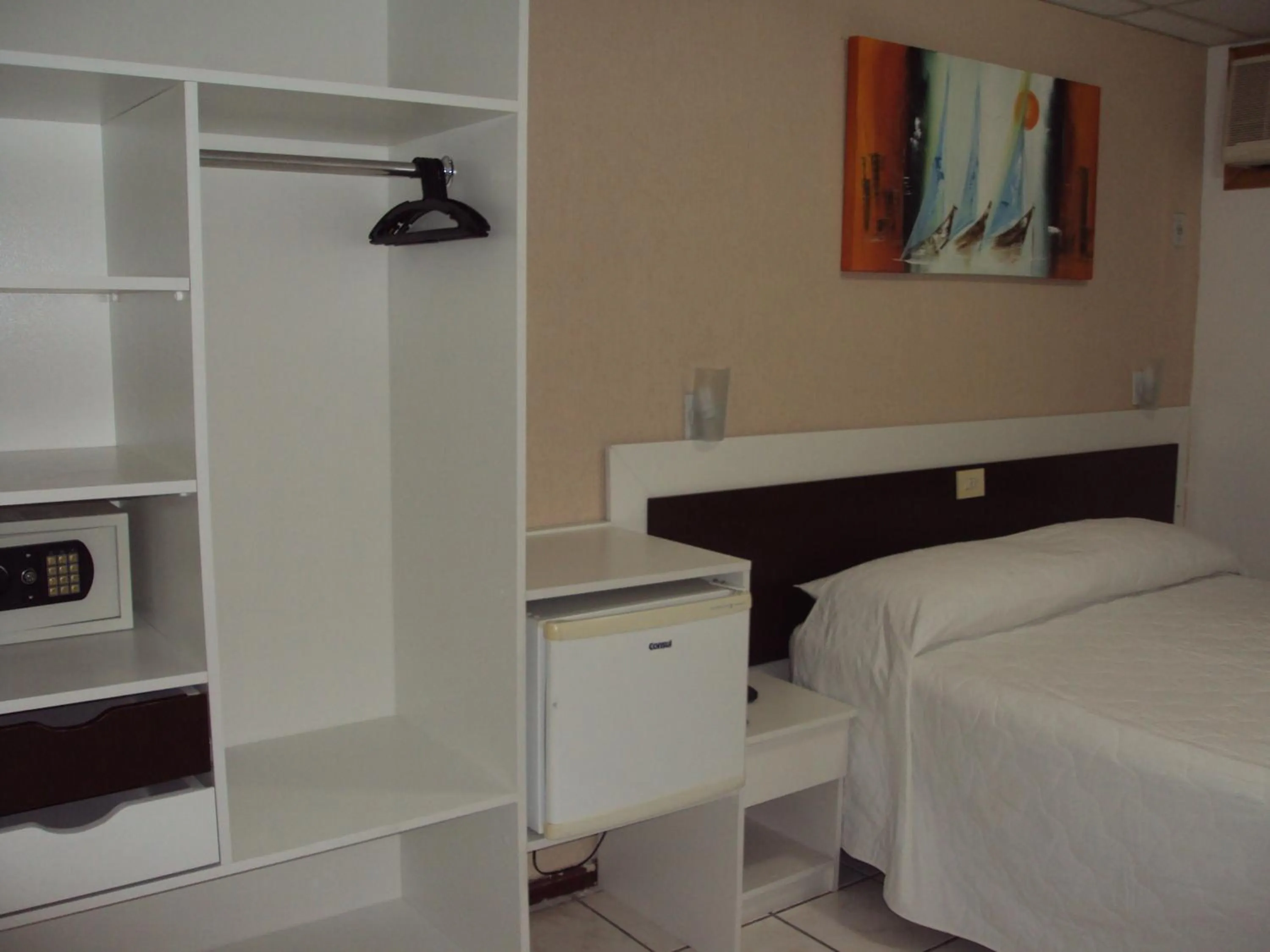 Bedroom, Bed in Hotel Praiamar