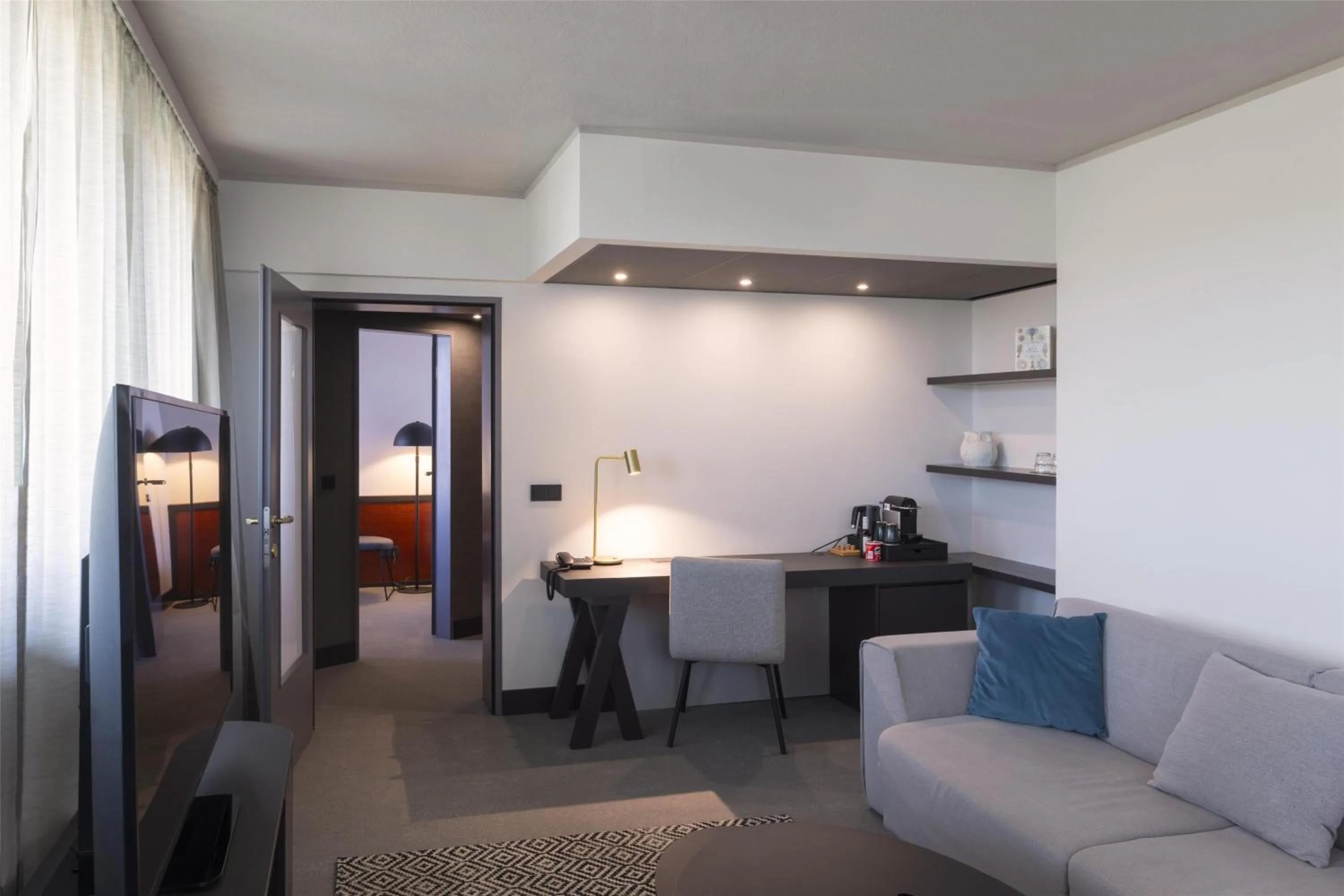 Bedroom in Scandic Nürnberg Central