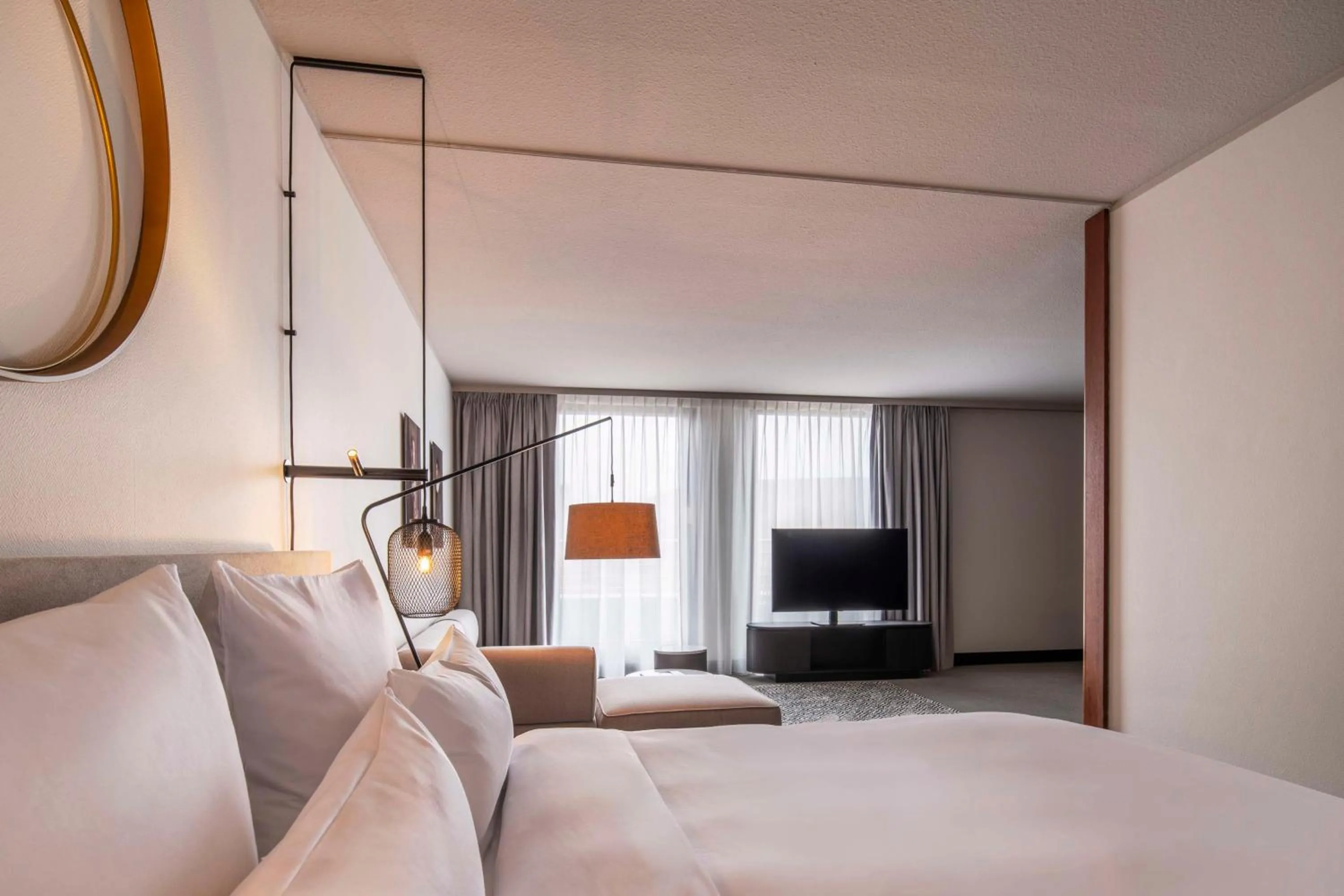 Bedroom, Bed in Hotel Pomander Nürnberg