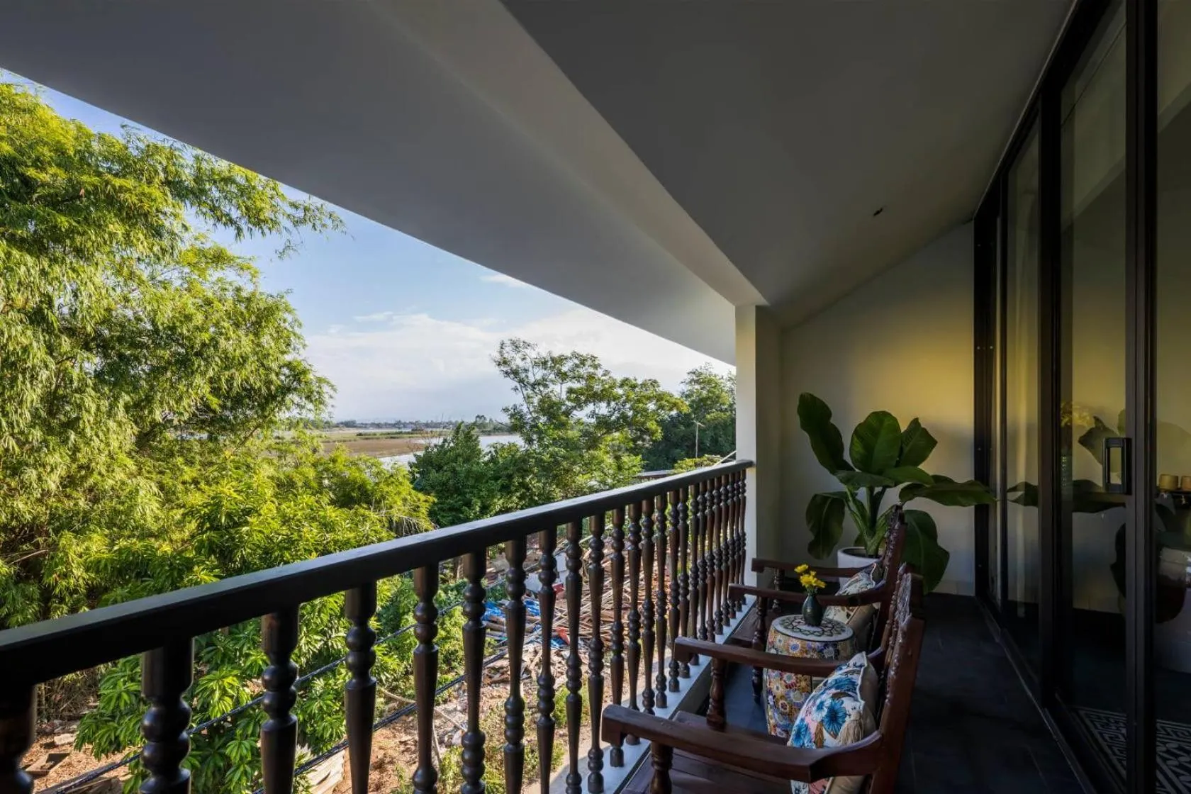Balcony/Terrace in Hoianoi Villa