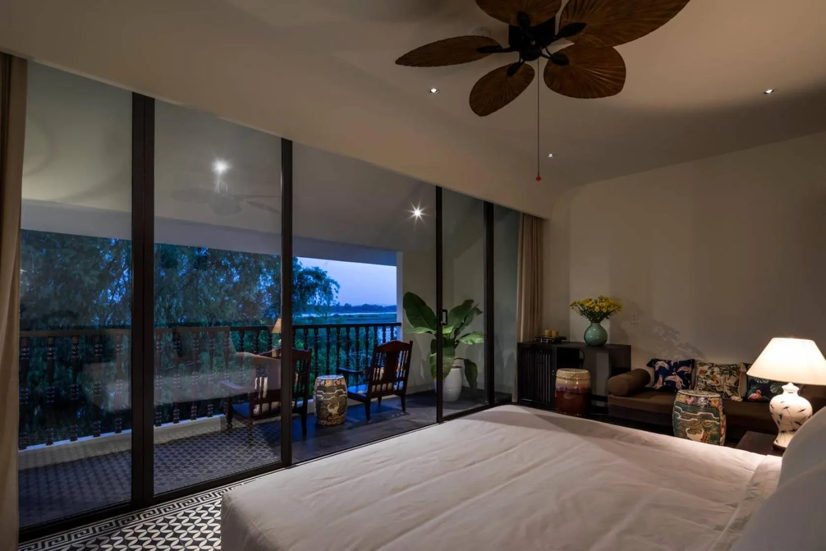 Photo of the whole room, Bed in Hoianoi Villa