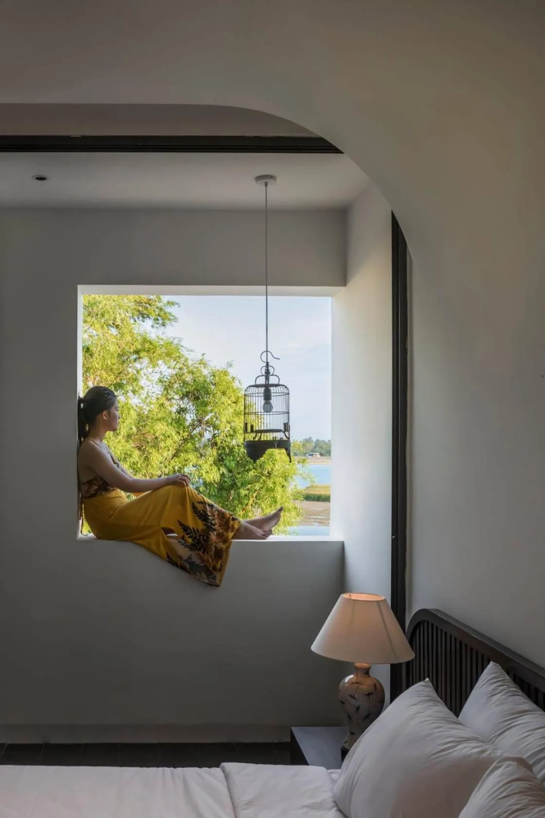 Balcony/Terrace, Bed in Hoianoi Villa