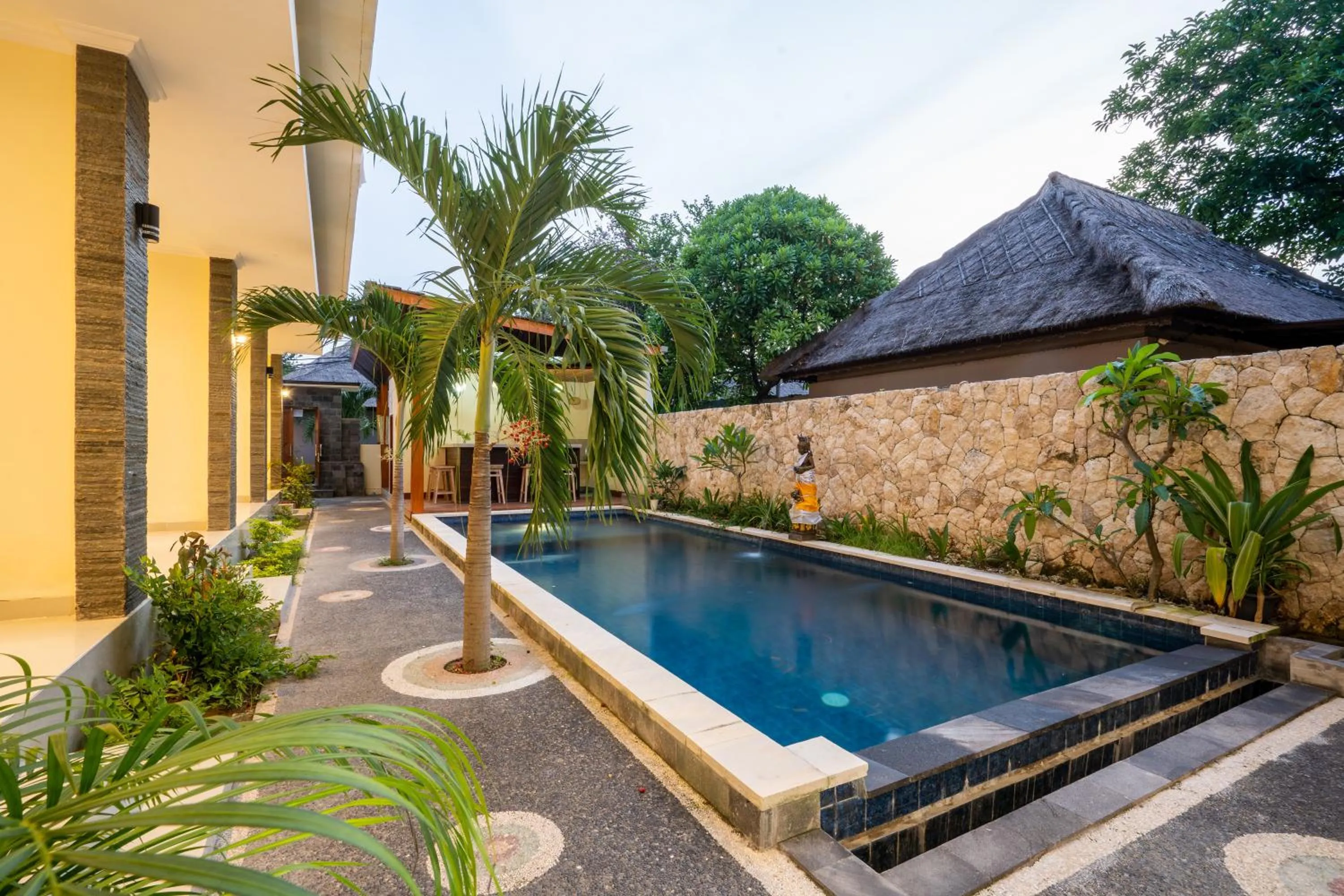 Swimming pool in The Pulau Bungalow