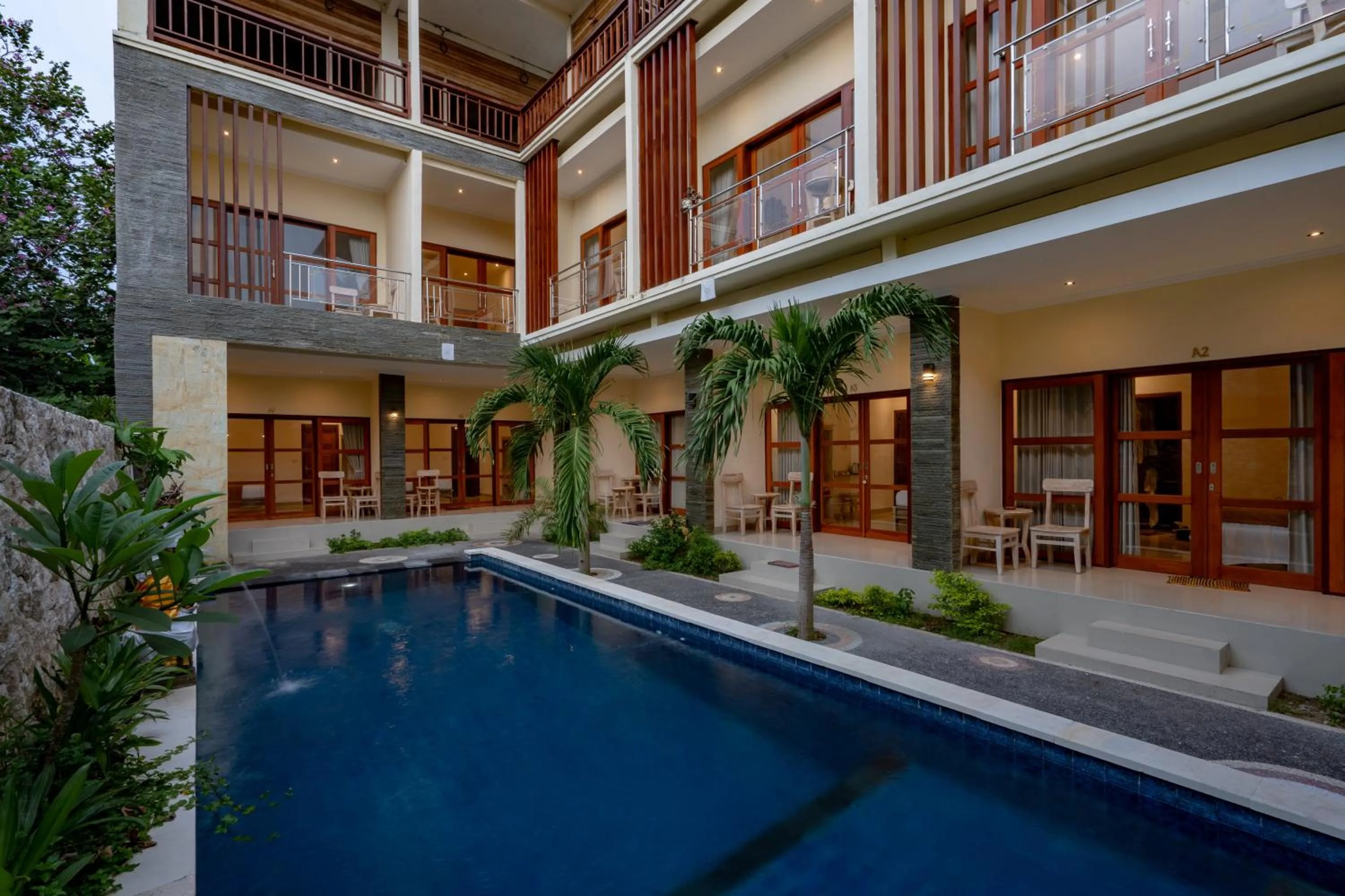 Swimming pool in The Pulau Bungalow