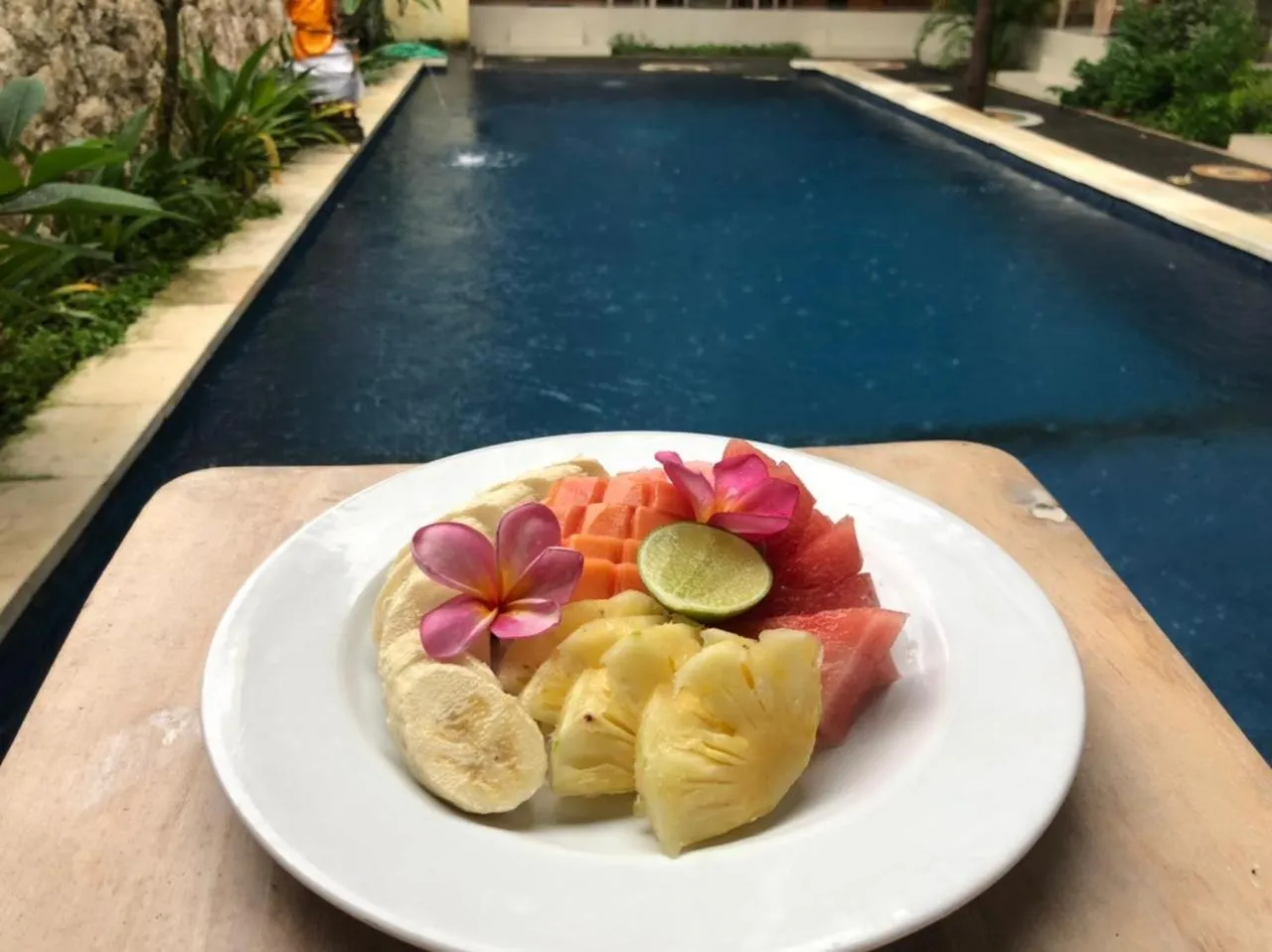 Swimming pool in The Pulau Bungalow