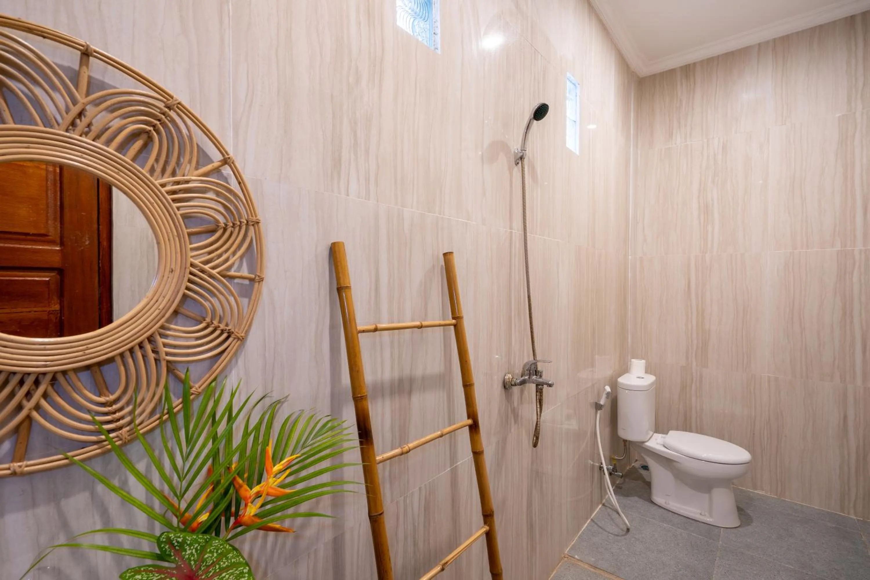 Bathroom in The Pulau Bungalow