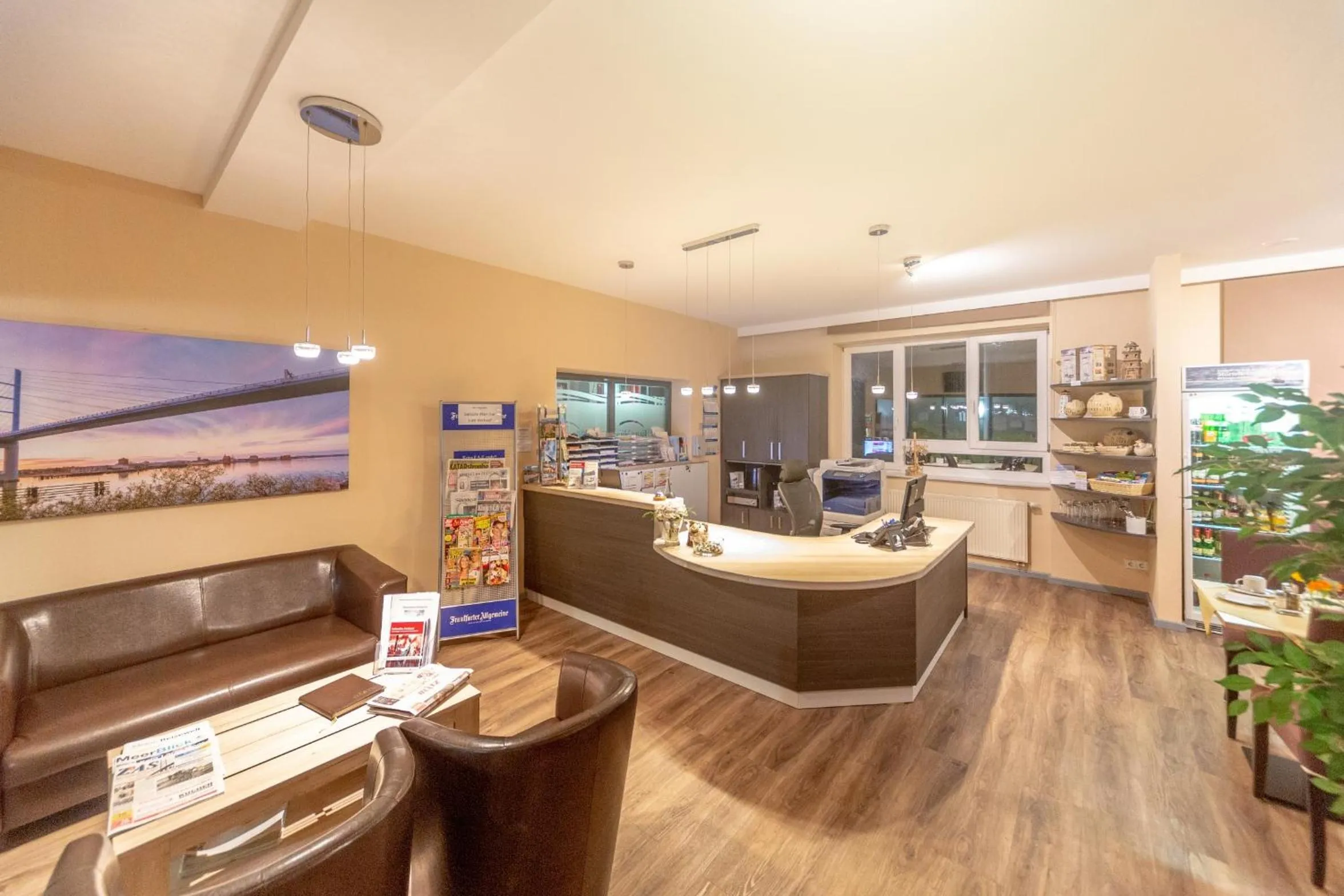 Lobby or reception in Hotel Rügenblick