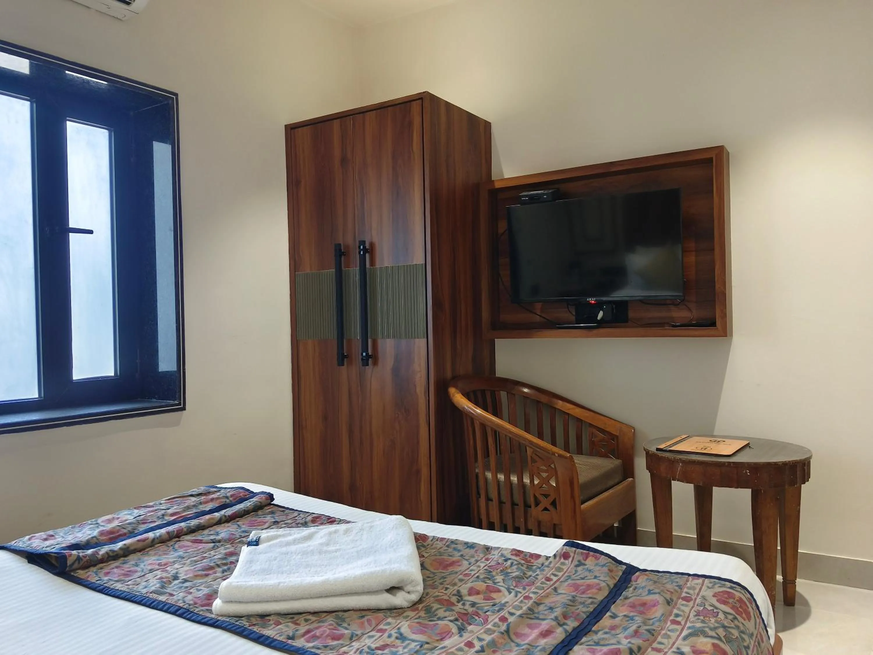 Bedroom, Bed in Hotel Ganpati Palace