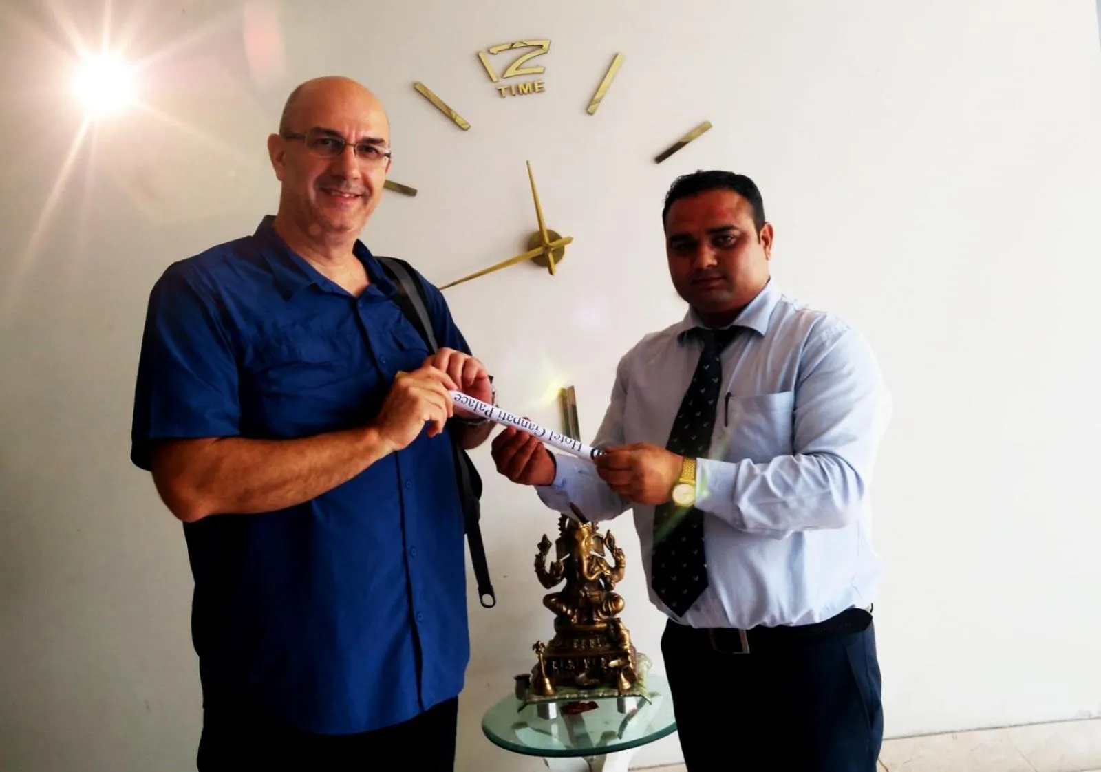 Staff in Hotel Ganpati Palace