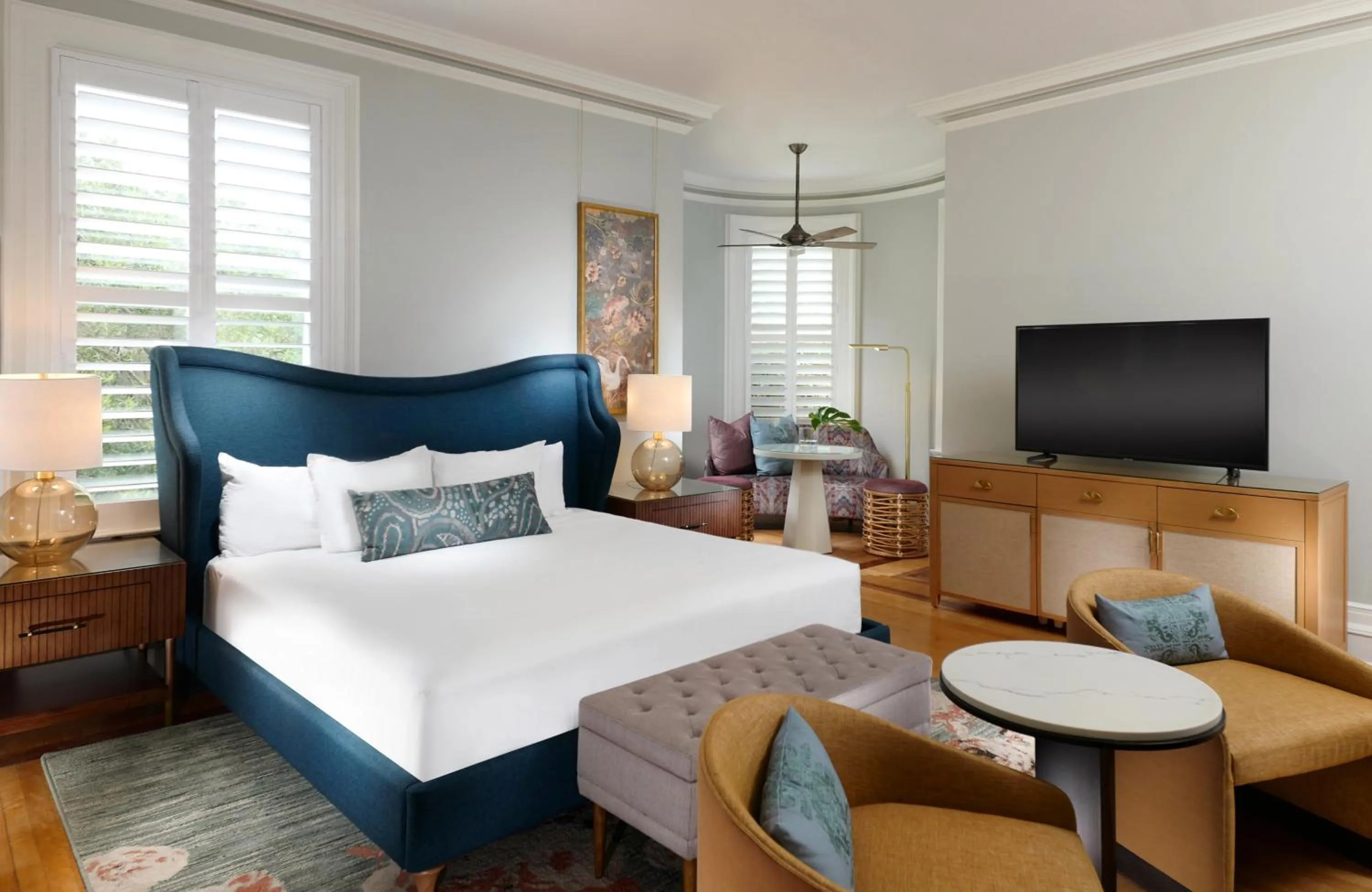 Bedroom, Bed in Jekyll Island Club Resort