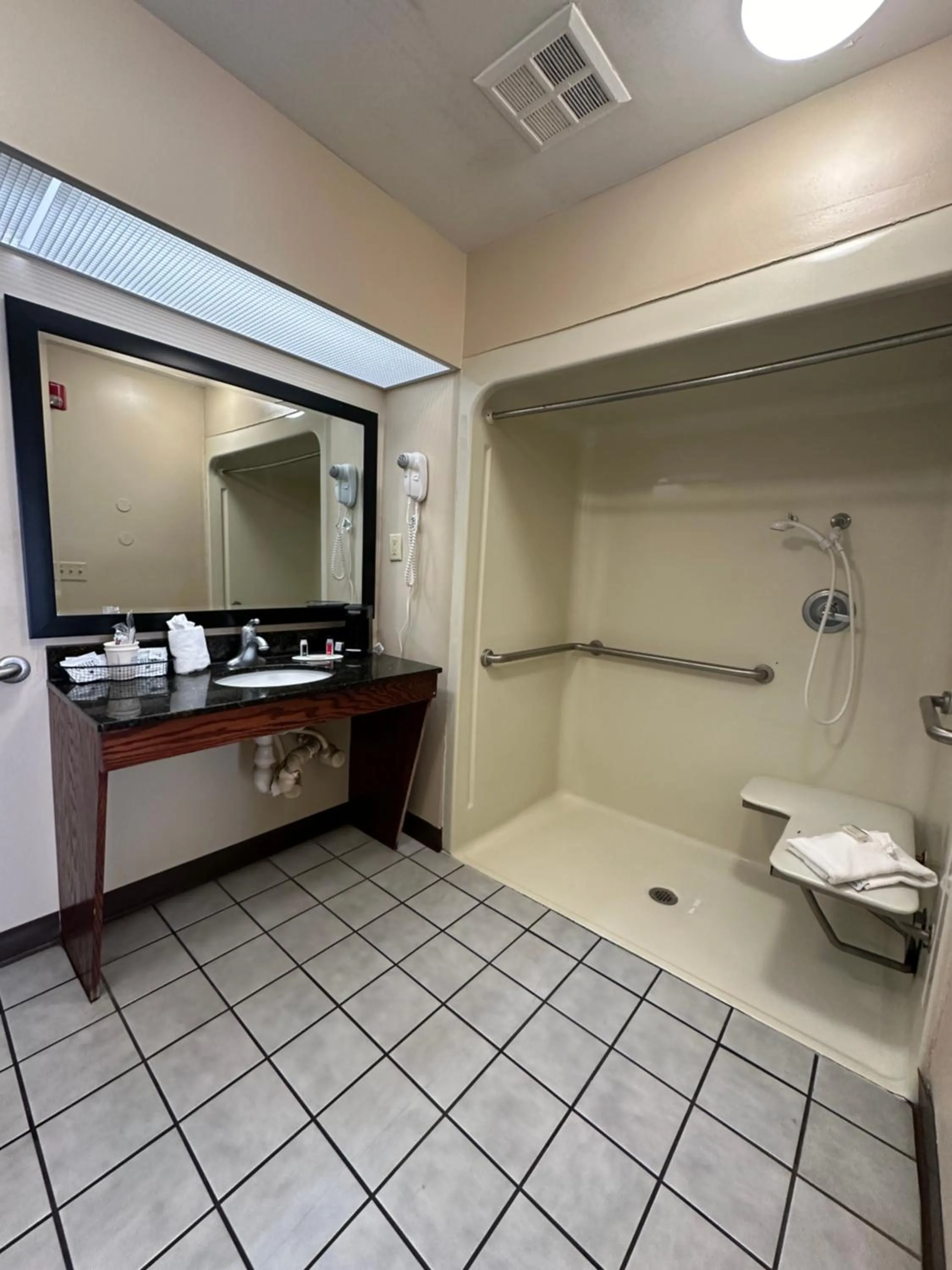 Shower in Baymont by Wyndham Thomasville