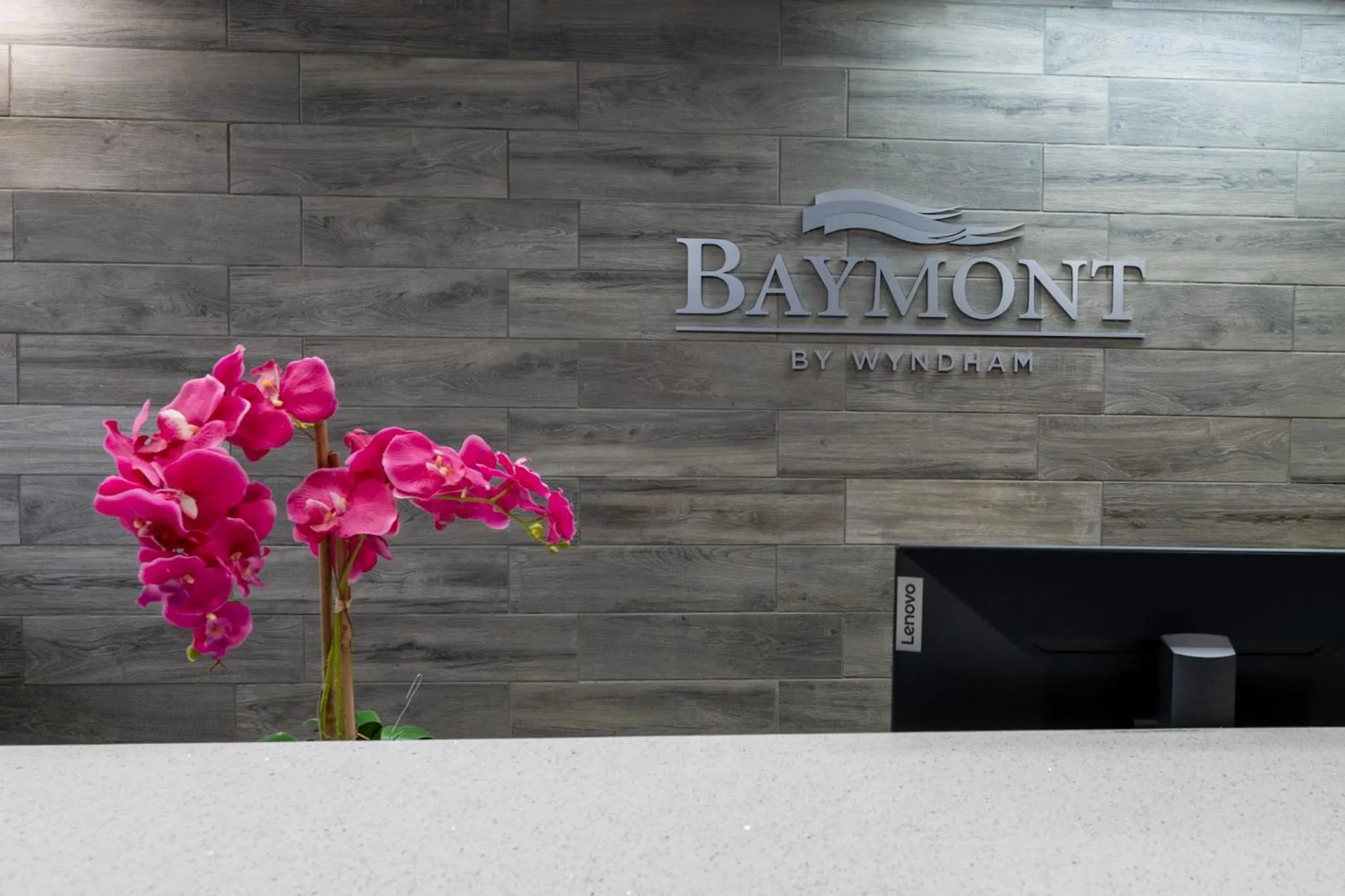 Property logo or sign in Baymont by Wyndham Warner Robins