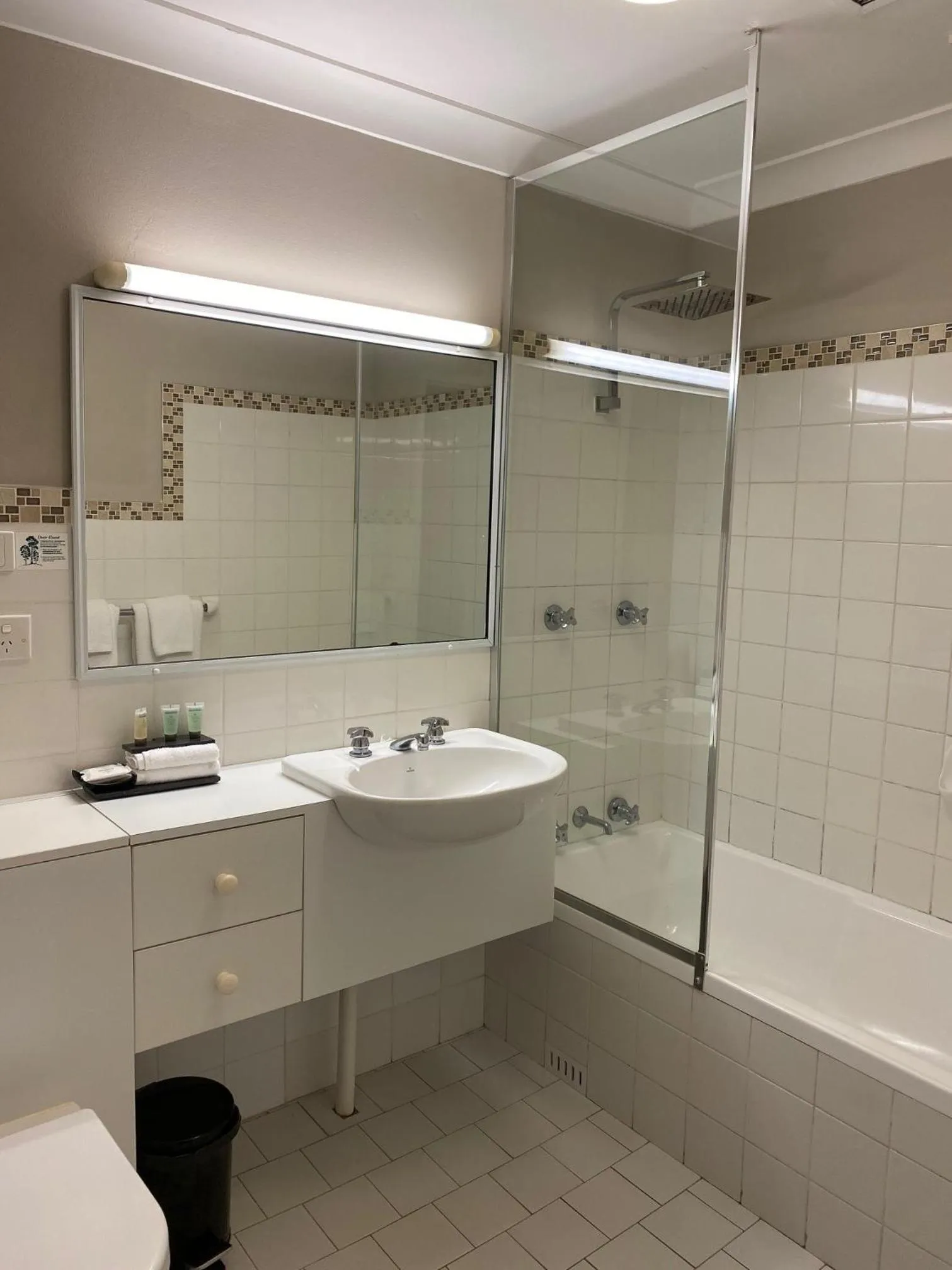 Bathroom in The Belmore Apartments Hotel