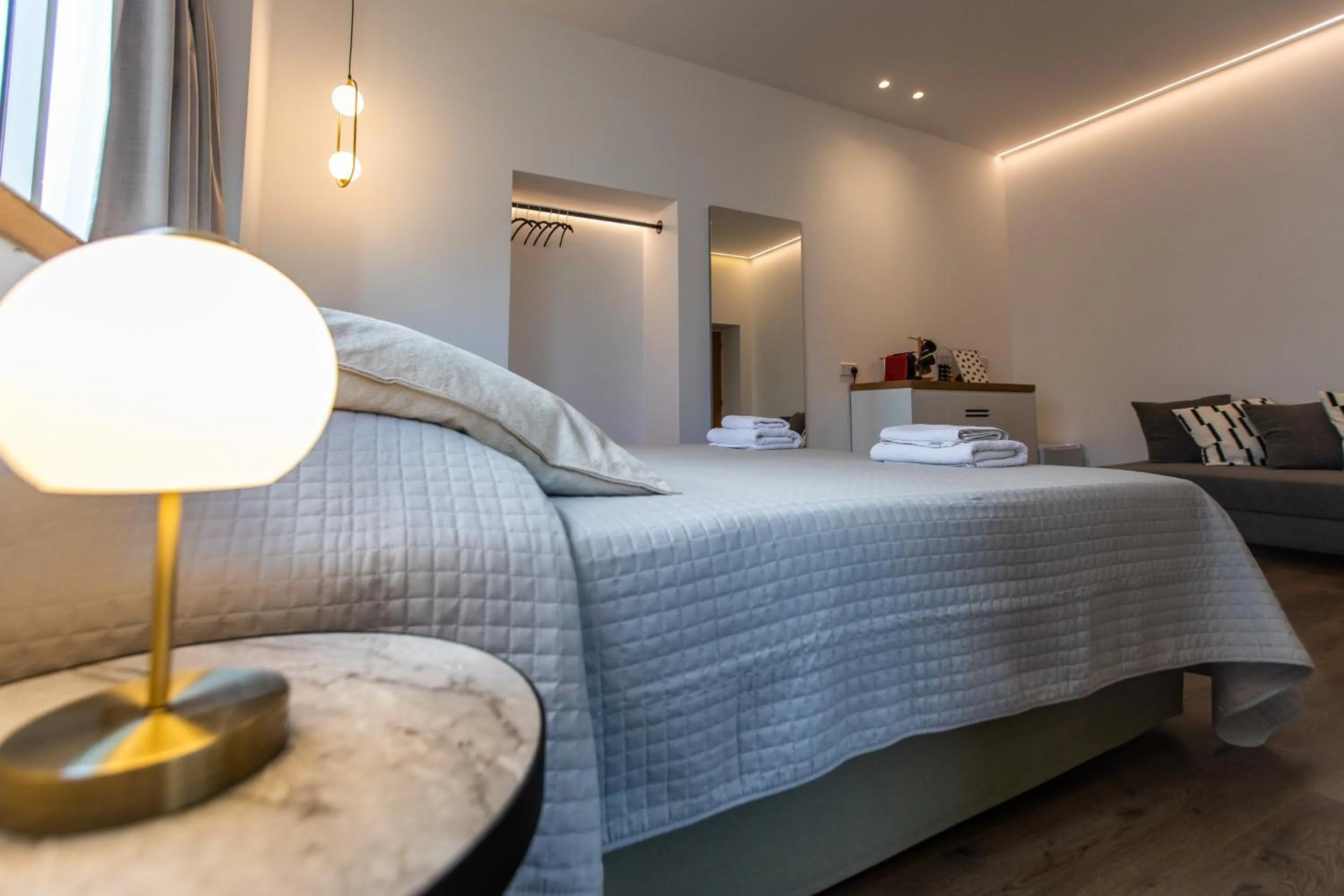 Coffee/tea facilities, Bed in Rooms - Unique staying in Paphos Centre