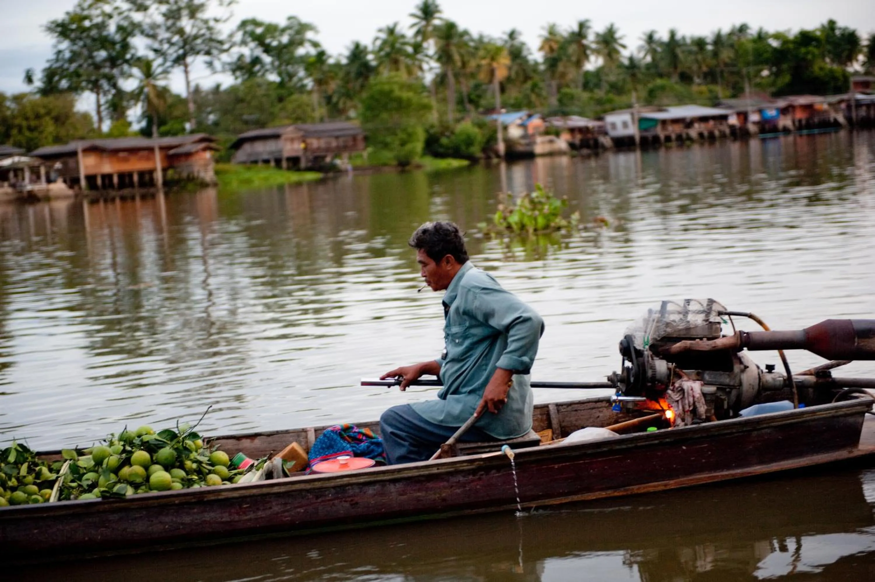 River view in Baantip Suantong