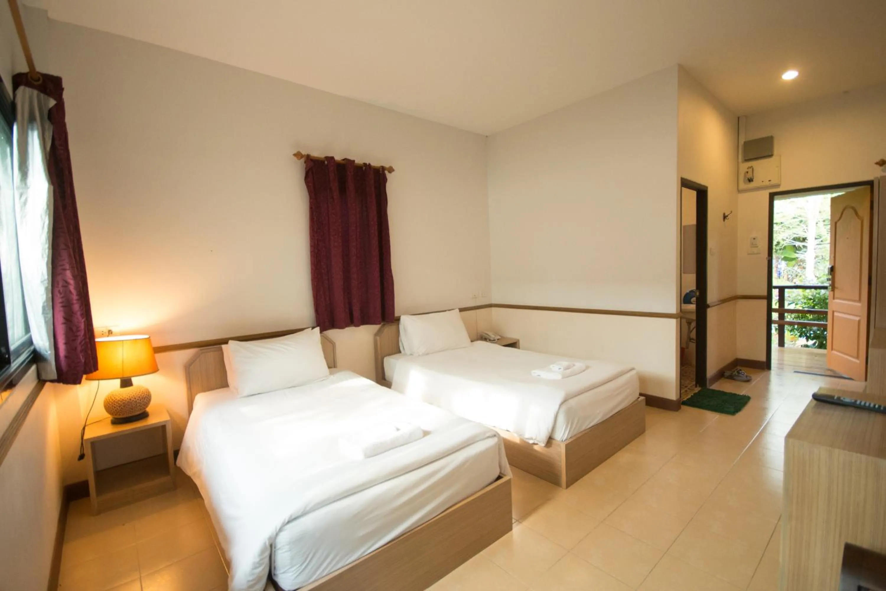 Bedroom, Bed in Baantip Suantong