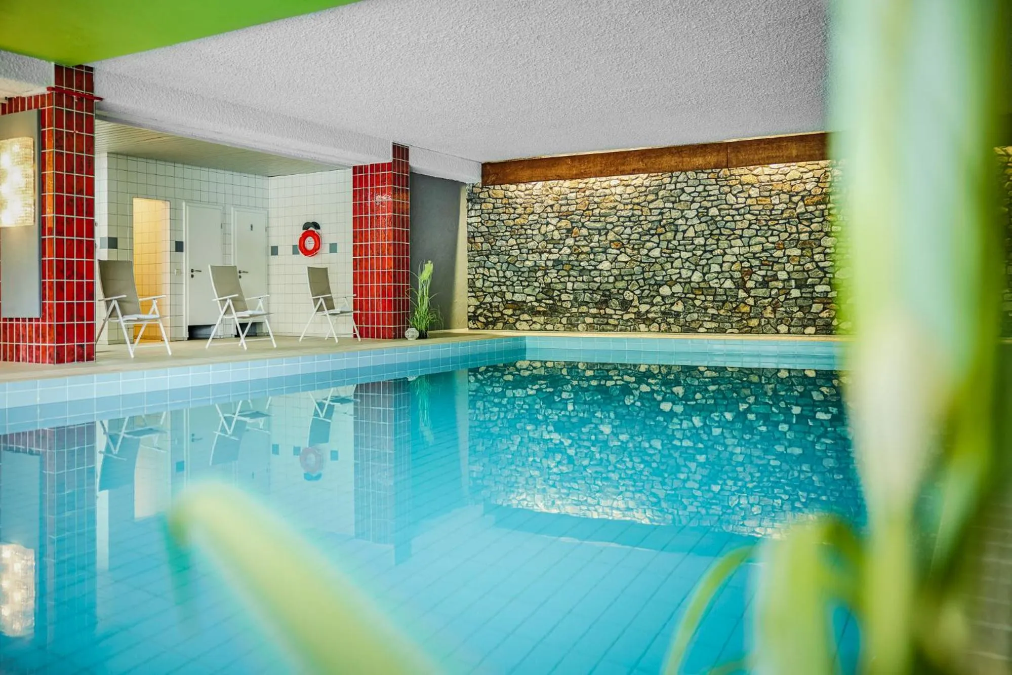 Pool view in Sauerland Alpin Hotel