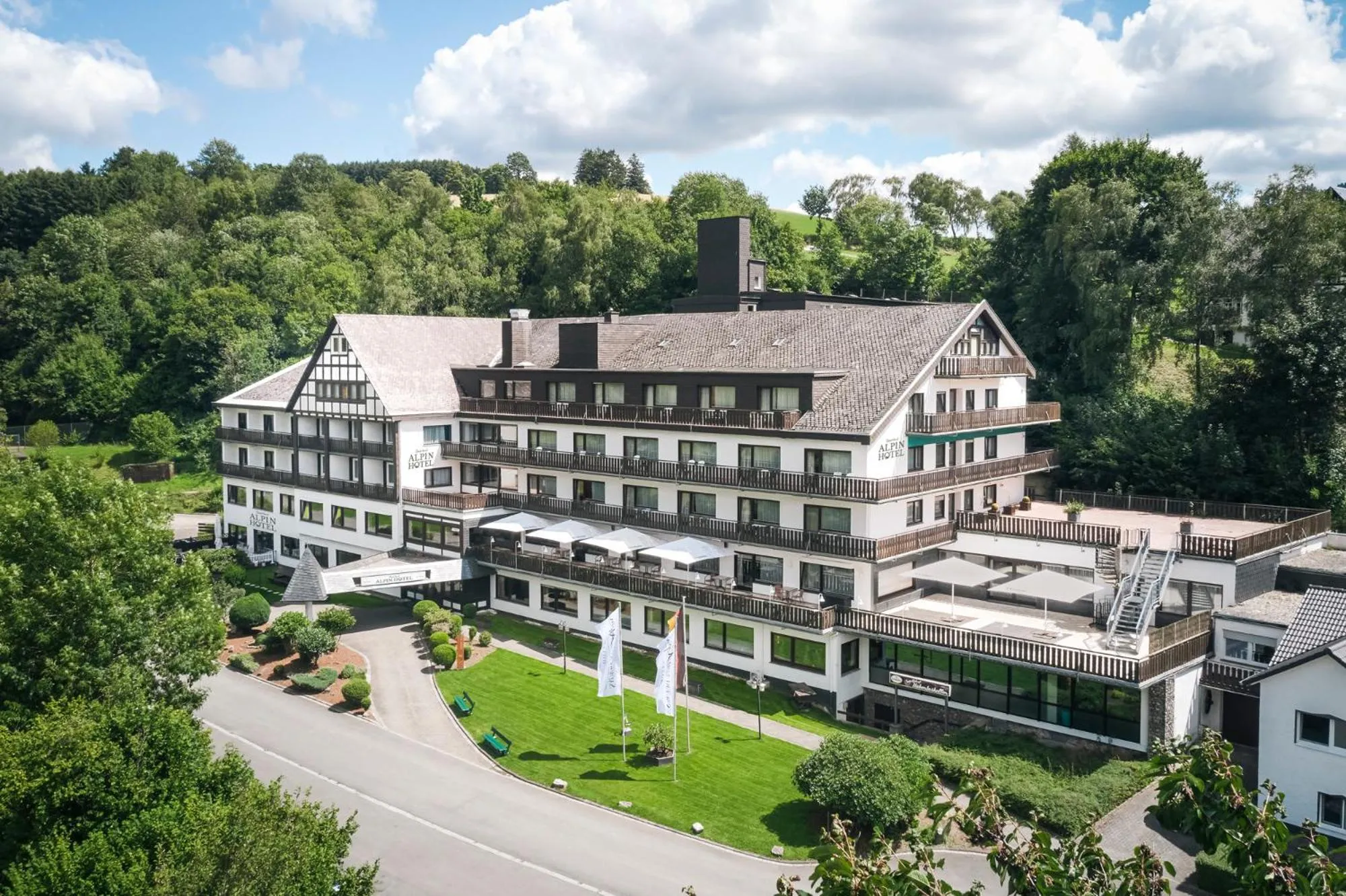 Property building in Sauerland Alpin Hotel