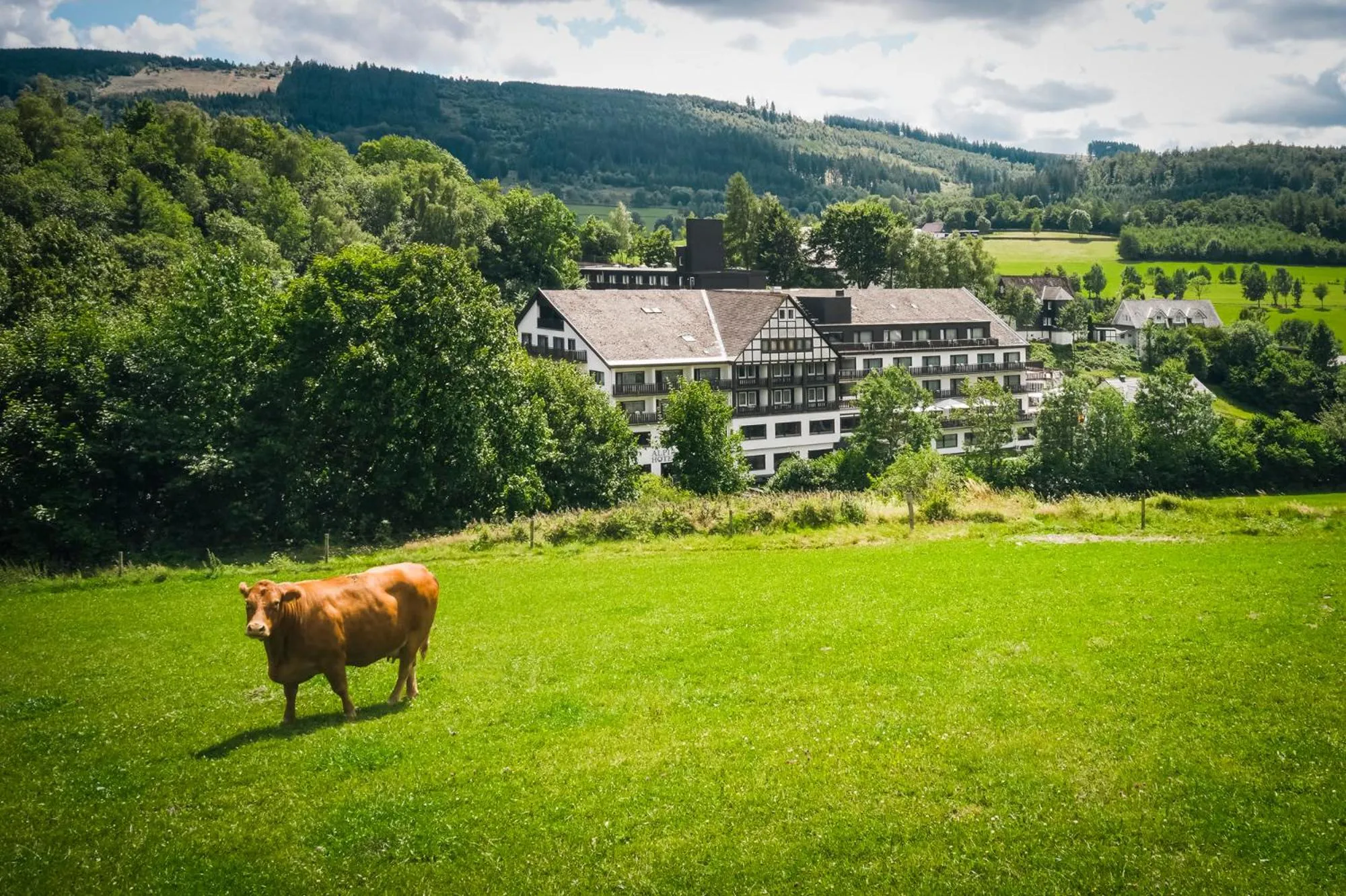 Property building in Sauerland Alpin Hotel
