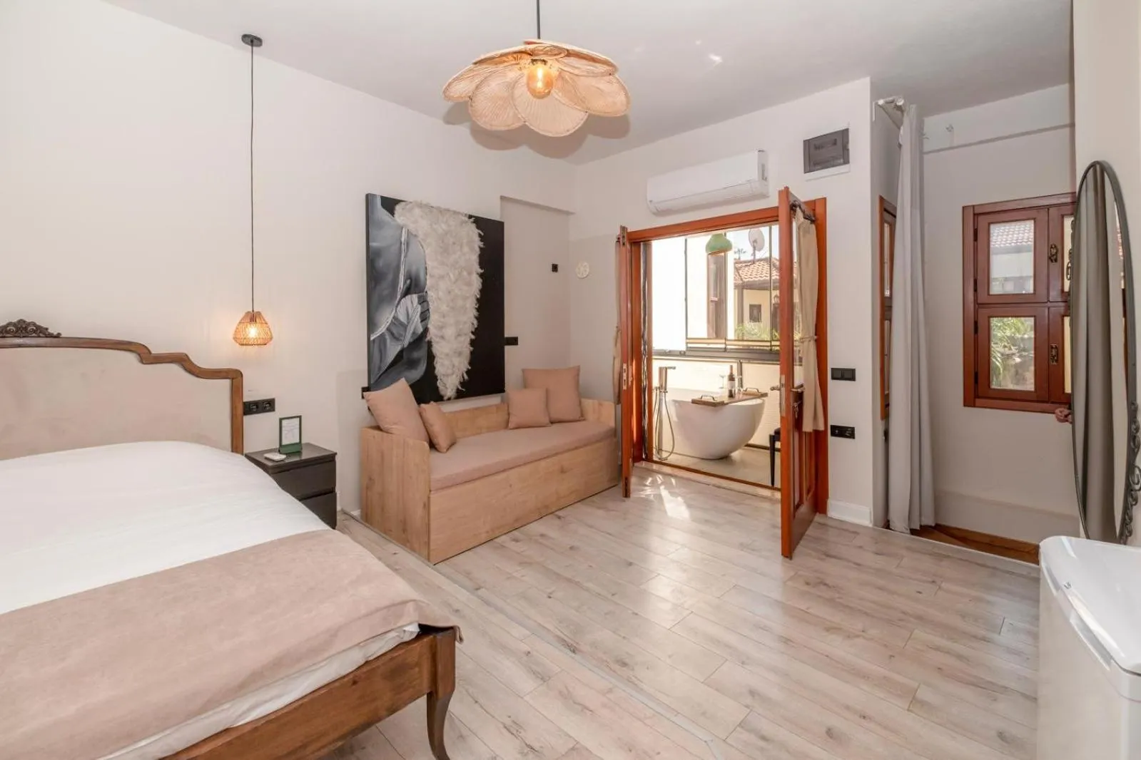 Photo of the whole room, Bed in Saye Konak Hotel ' Kaleiçi&Oldtown'