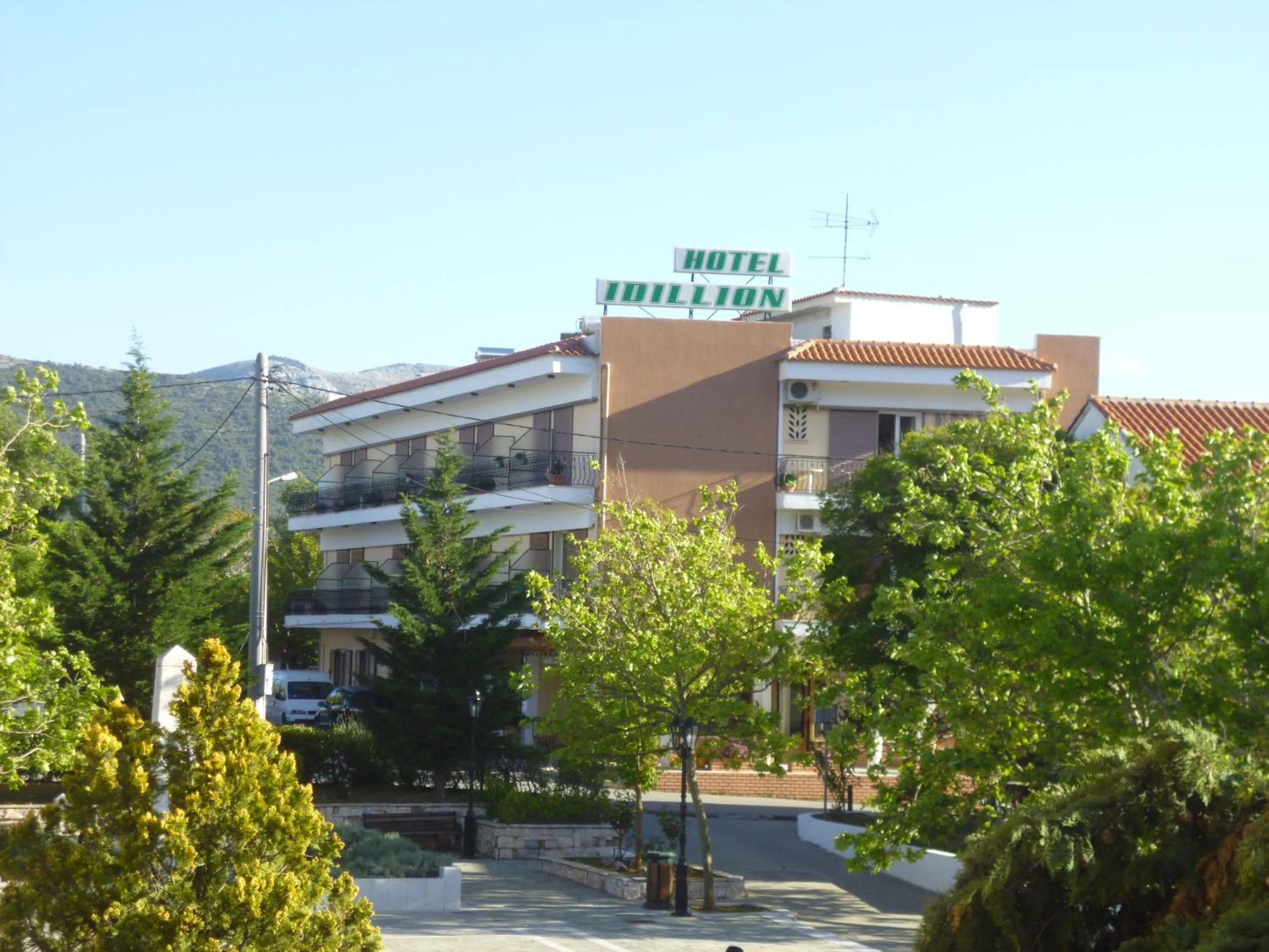 Decorative detail in Idillion