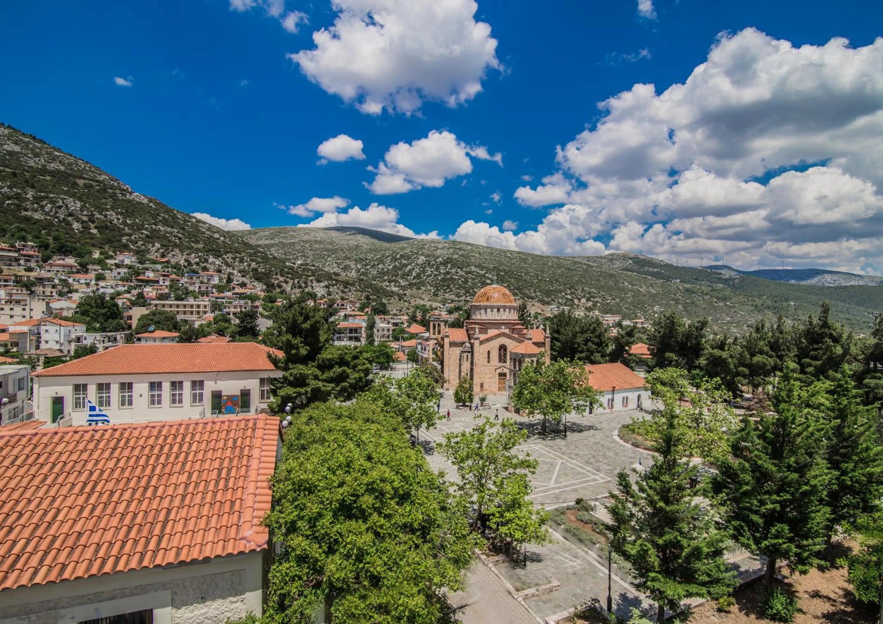 Mountain view in Idillion