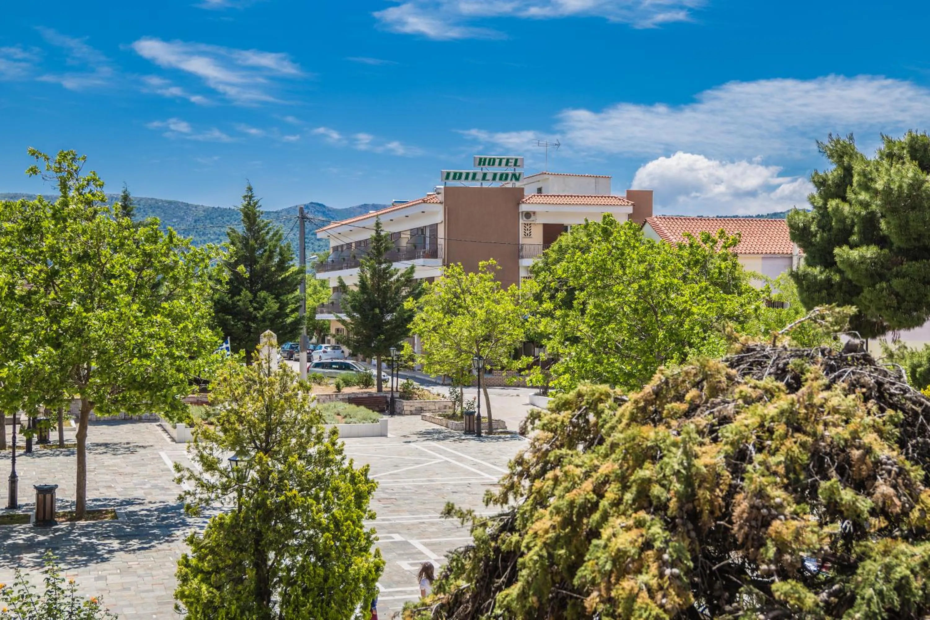 Bird's eye view in Idillion