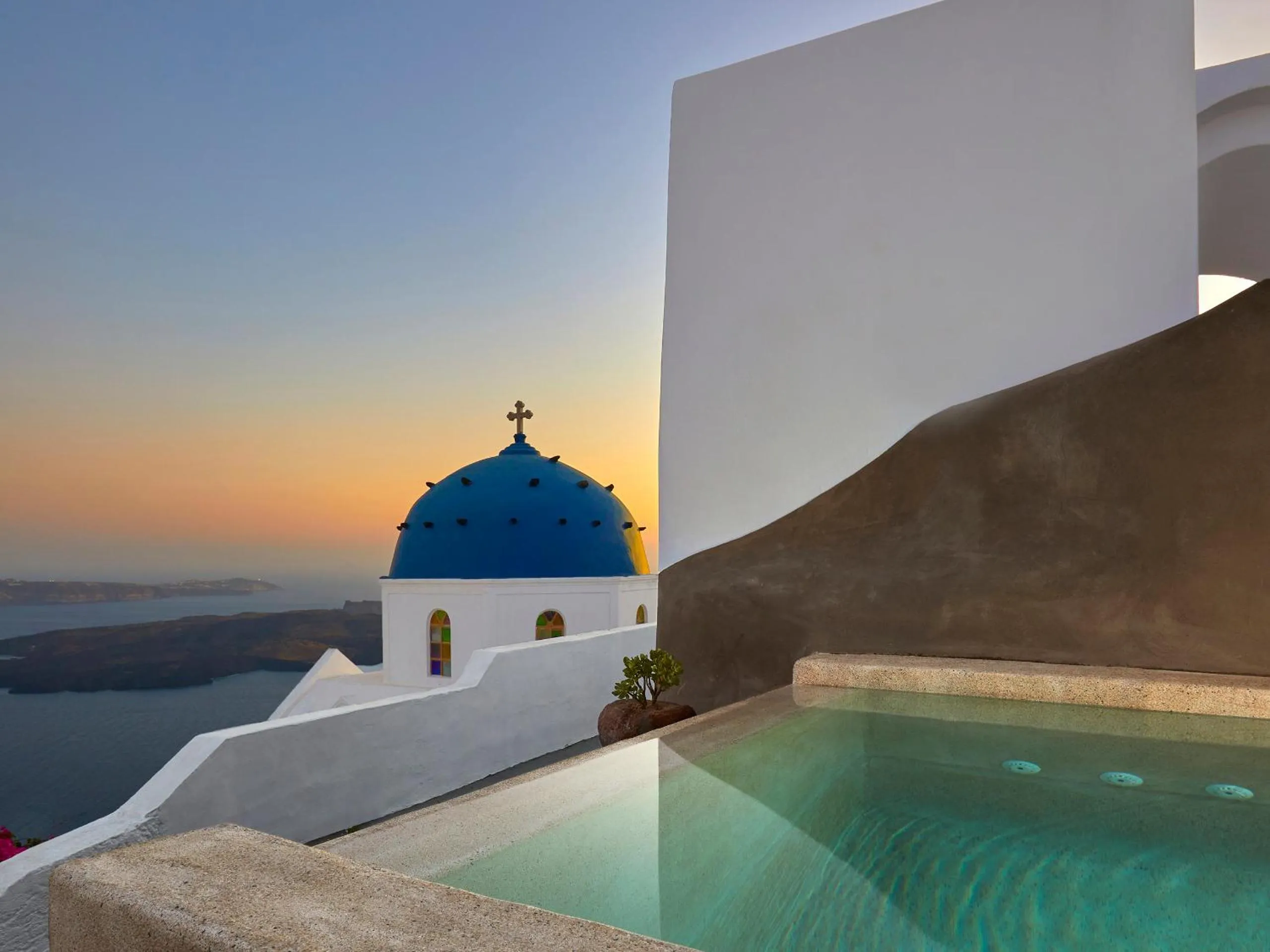 Property building in Luxury Villa Blue Dome Santorini