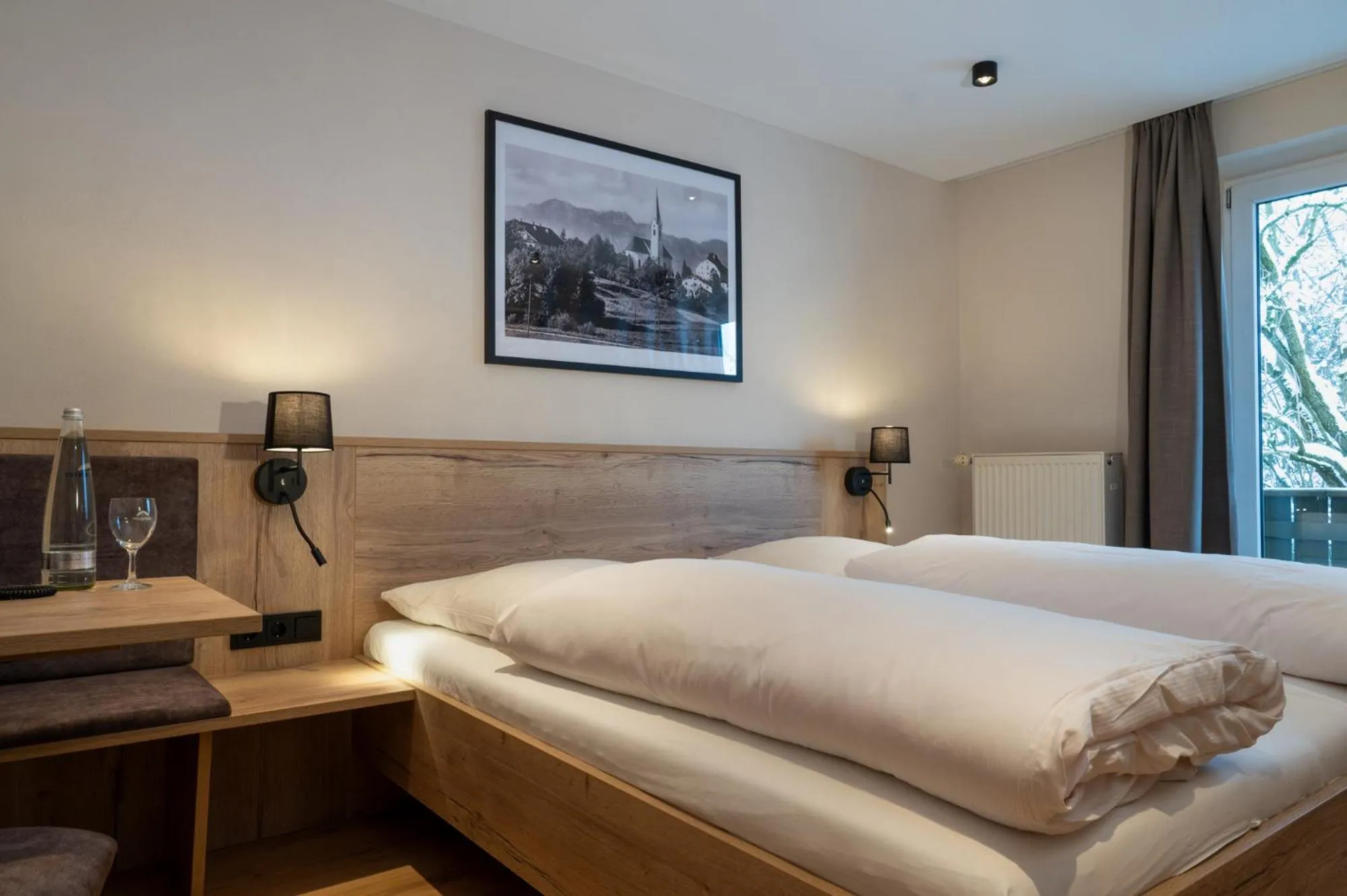 Photo of the whole room, Bed in Hotel zur Post