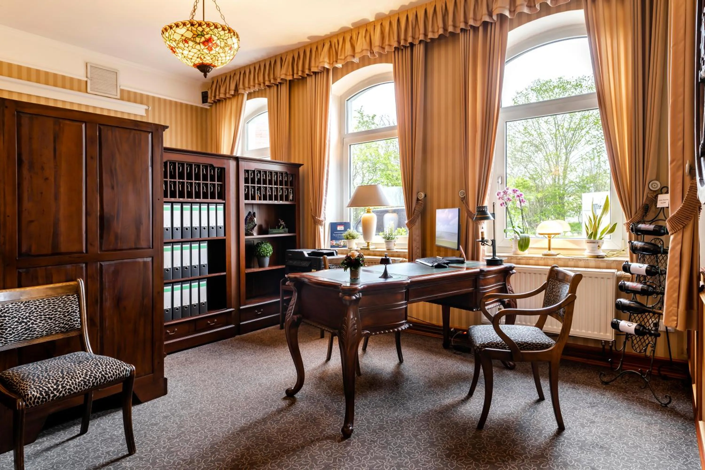 Lobby or reception in Hotel & Restaurant Villa Ulmenhof