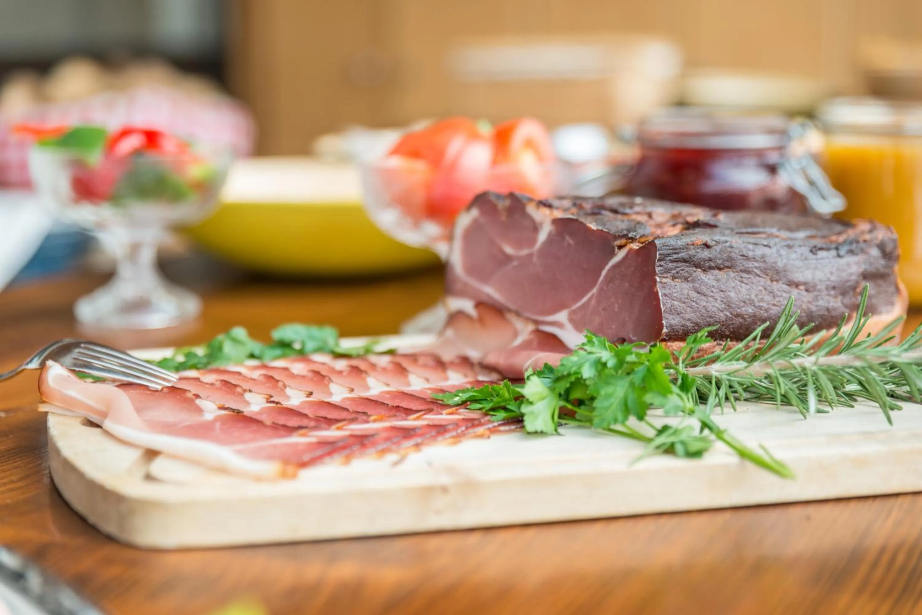 Buffet breakfast in Hotel Gasthof Heckl