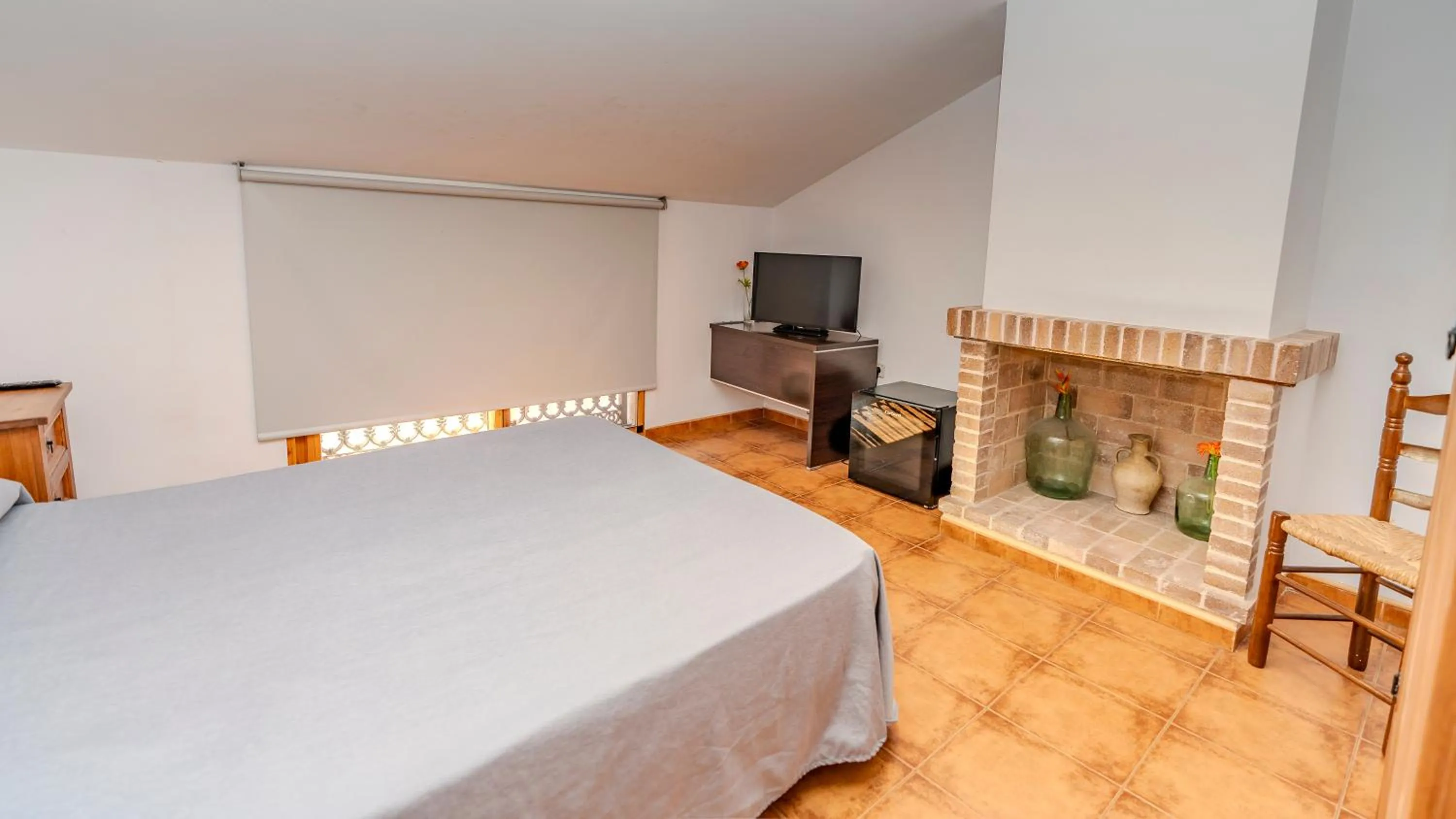 Bed in Casa Rural Magnanimvs