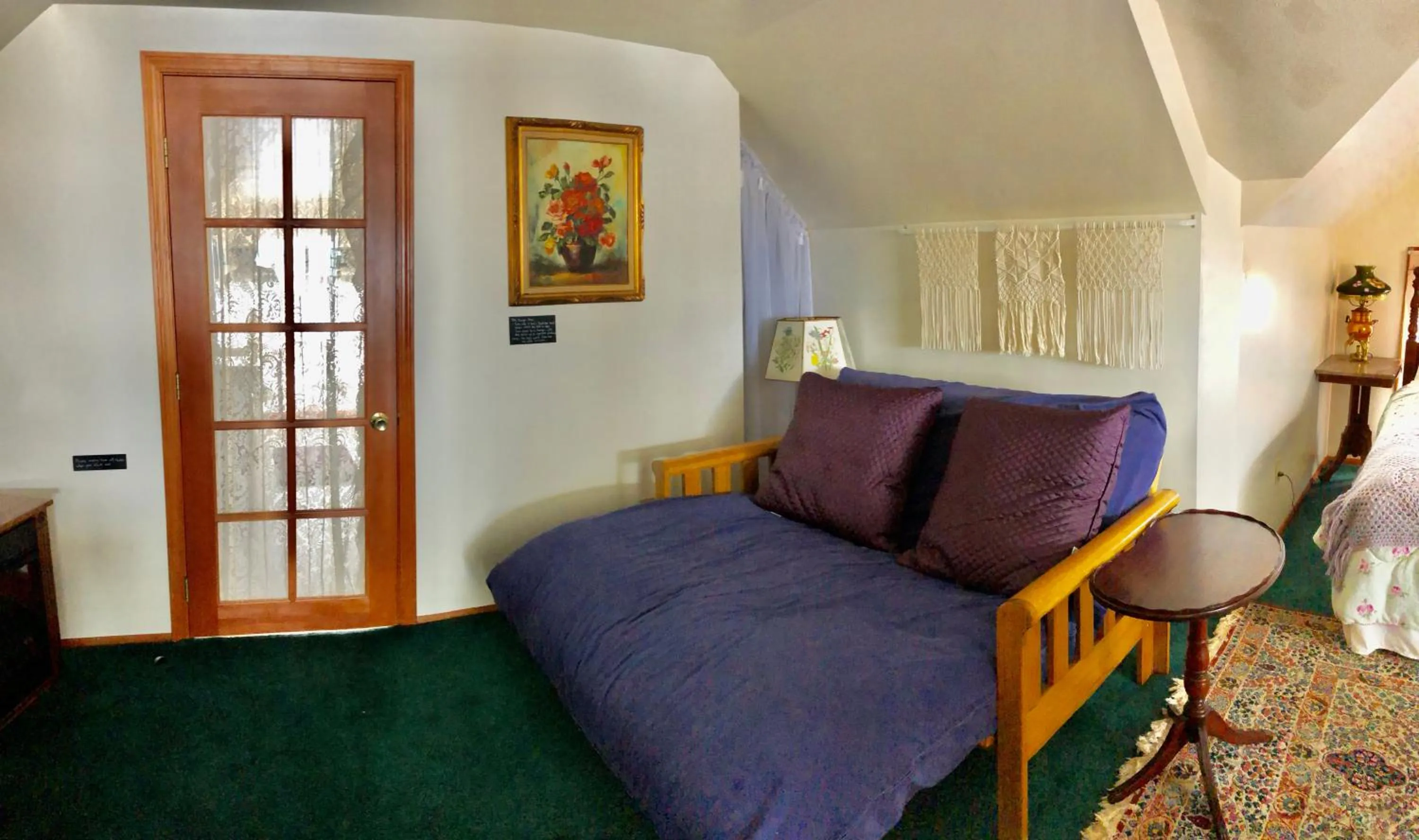 Bed in Near the pier