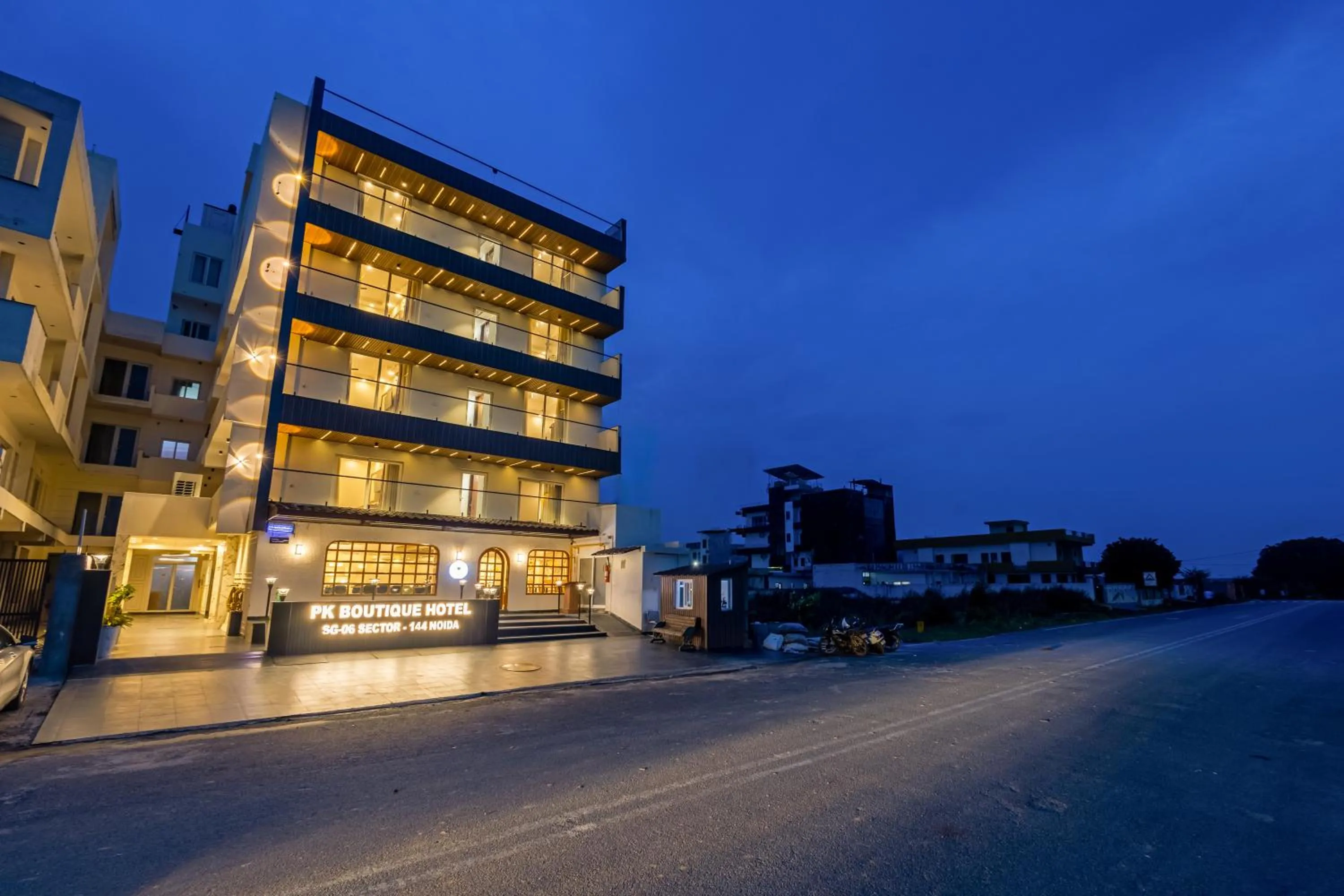 Property building in PK Boutique Hotel Noida Expressway