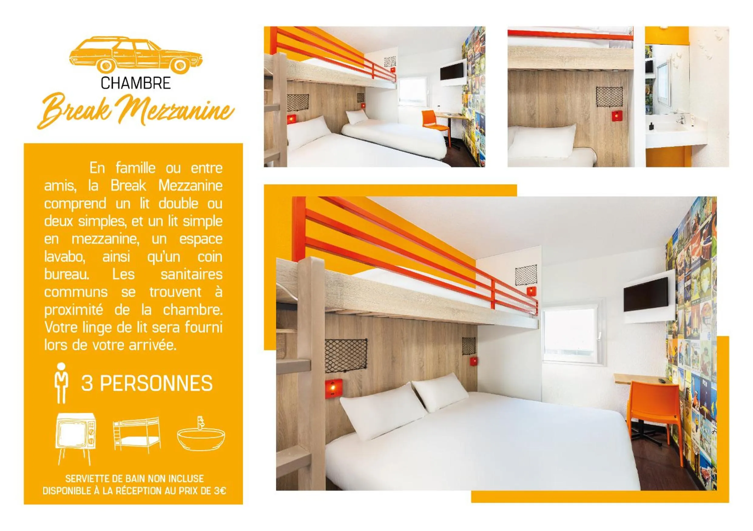 Bedroom, Bed in HOTELF1 Le Havre Est - Gonfreville