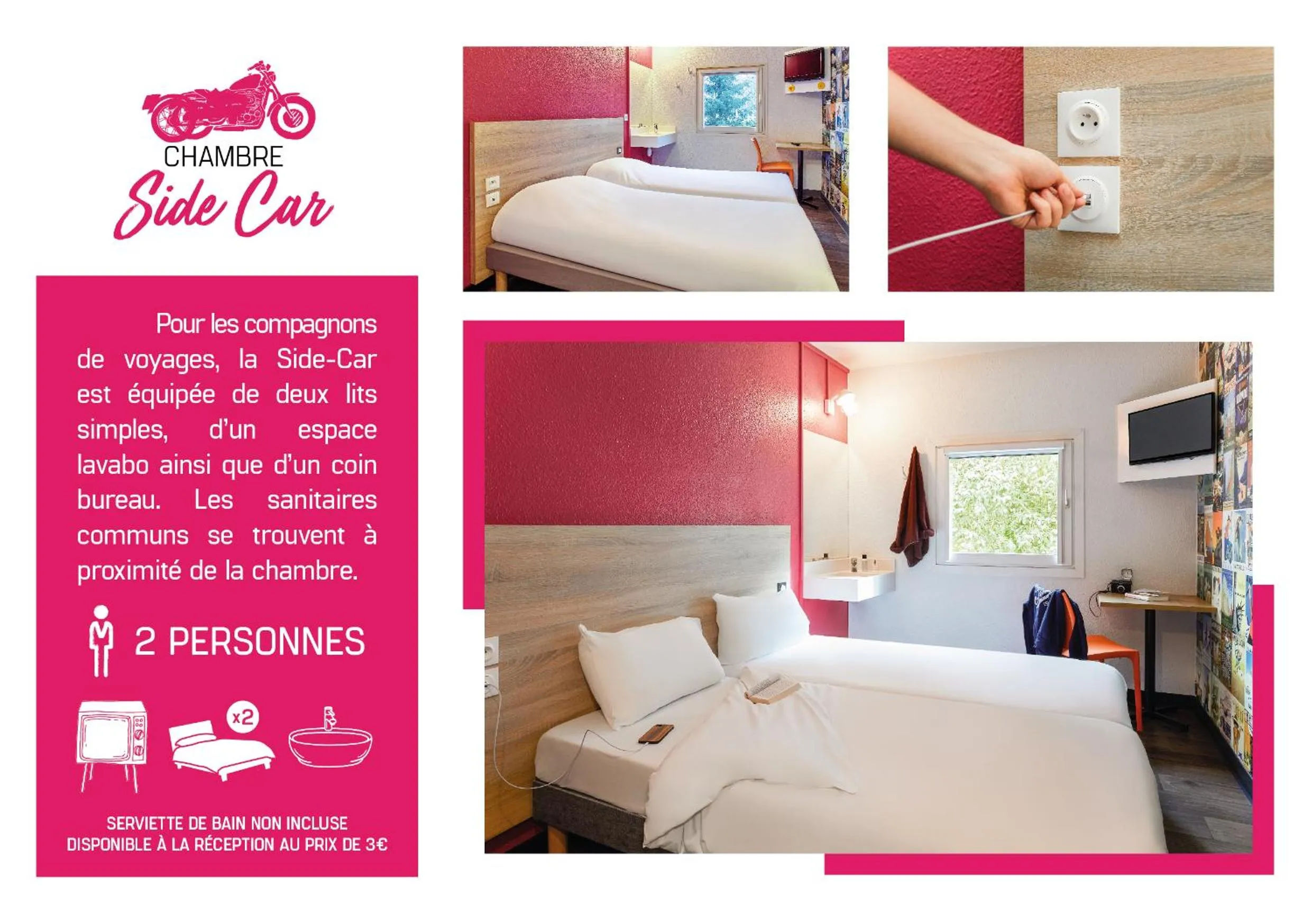 Bedroom, Bed in HOTELF1 Le Havre Est - Gonfreville