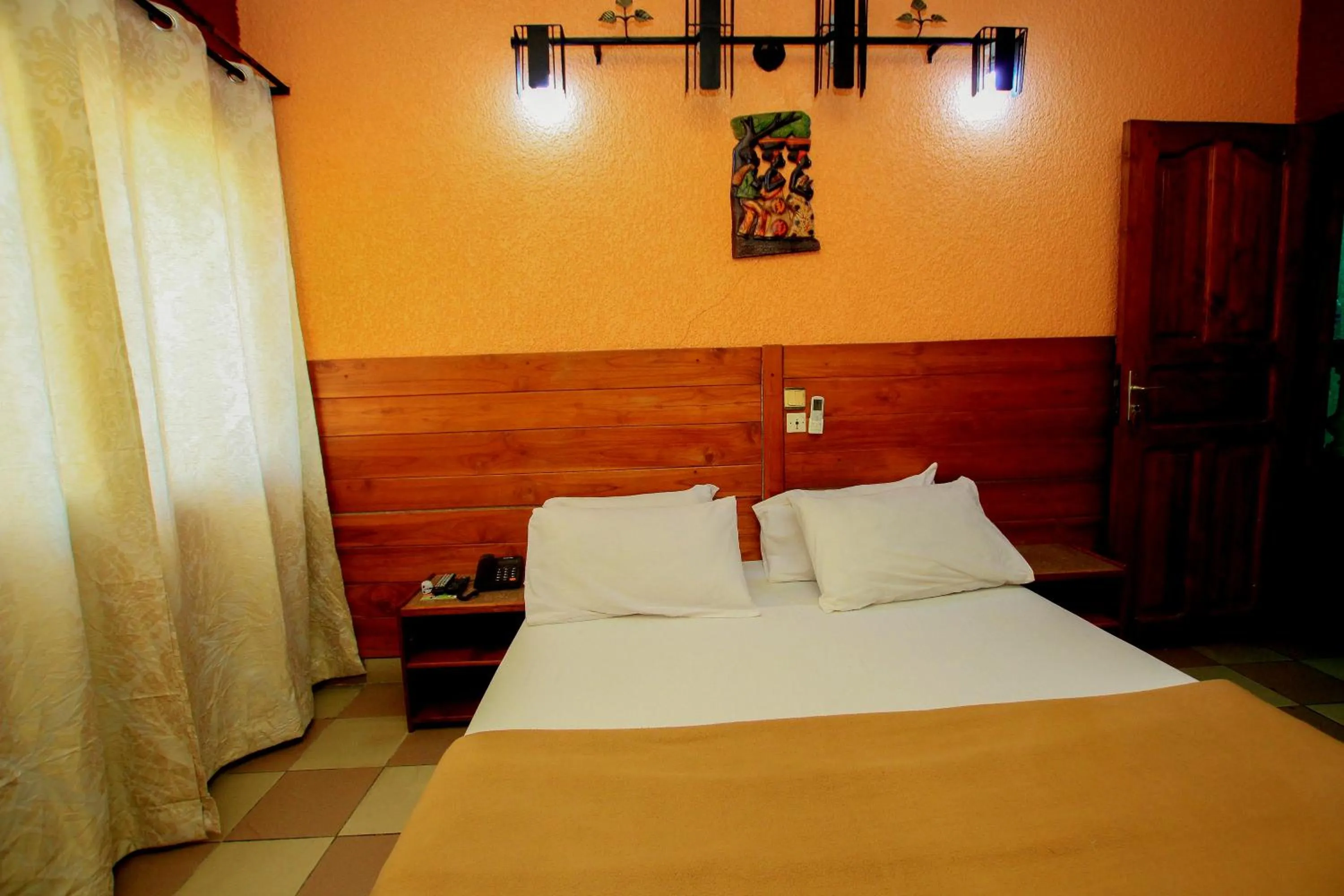 Bed in Hotel Le Prince