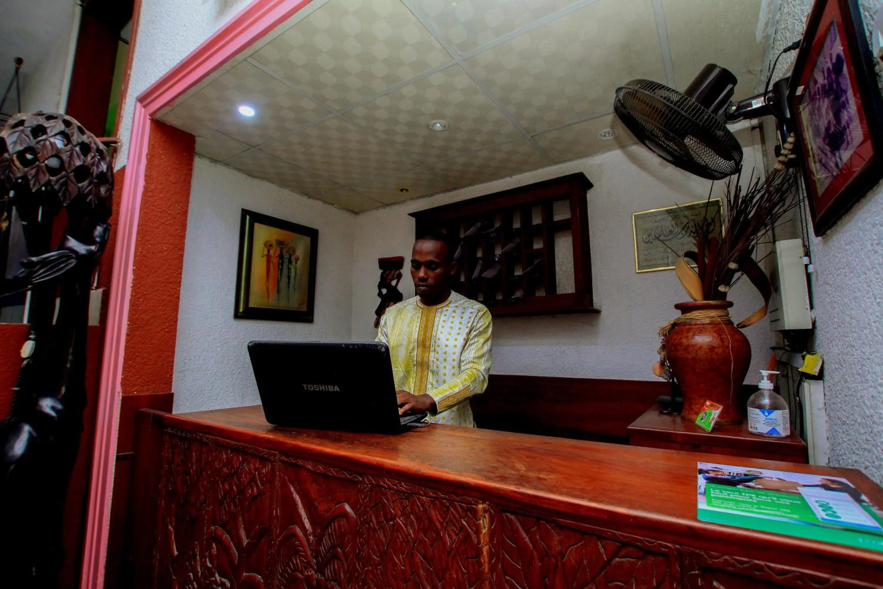 Lobby or reception in Hotel Le Prince