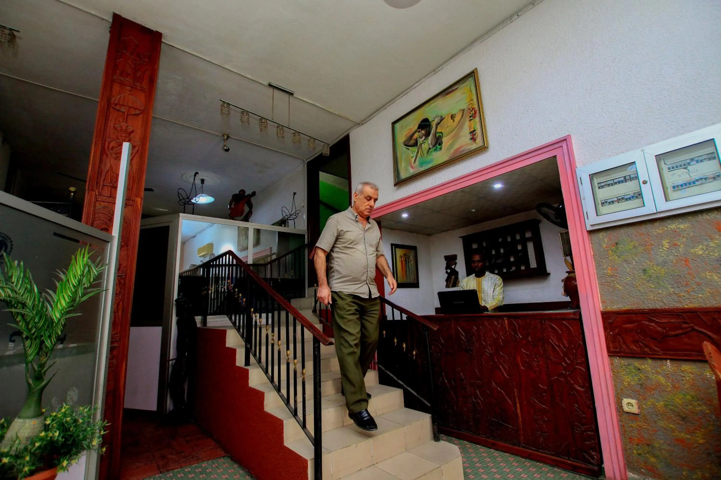 Lobby or reception in Hotel Le Prince