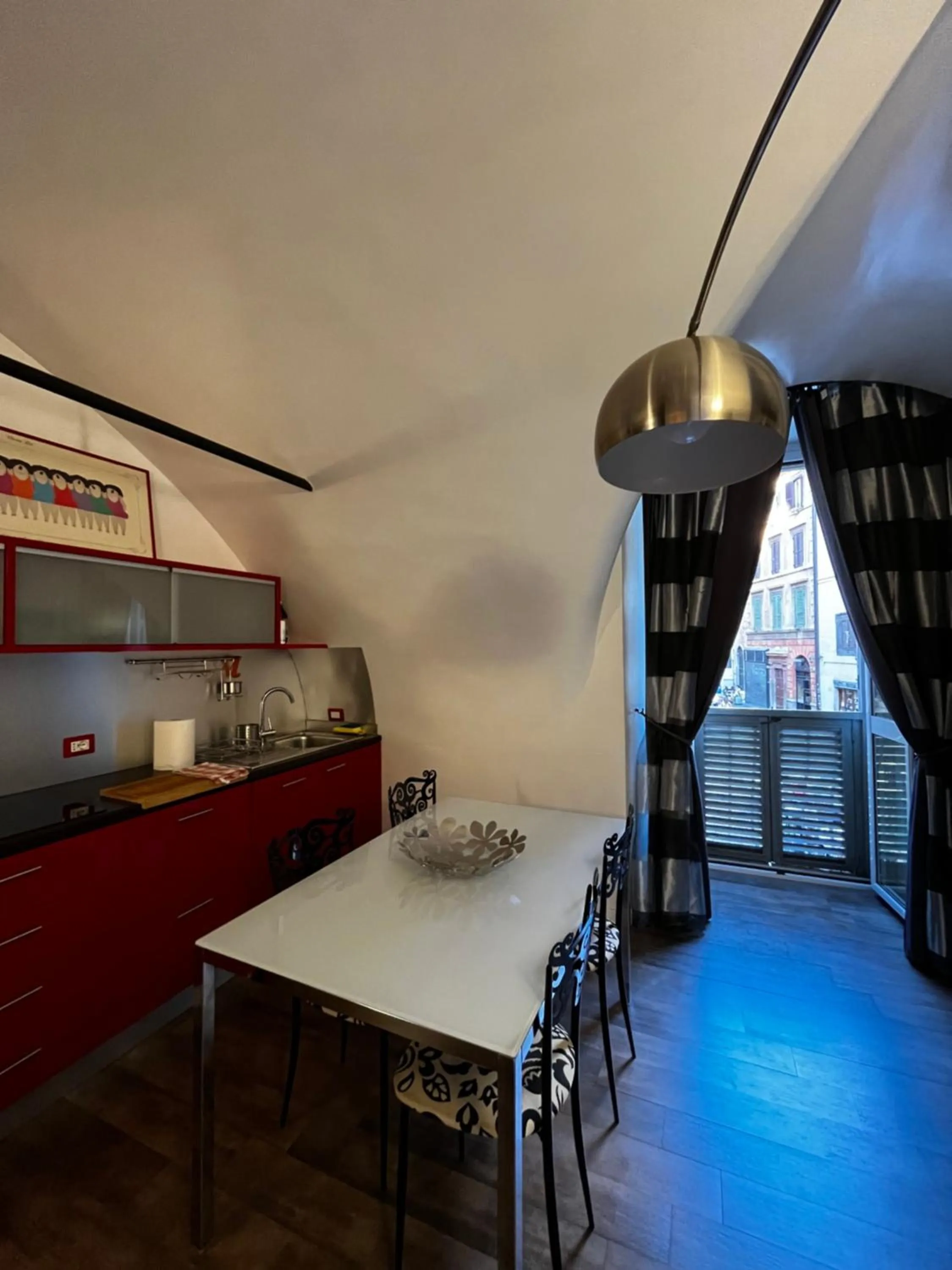 Kitchen or kitchenette in Casa Giorgia luxury apartment