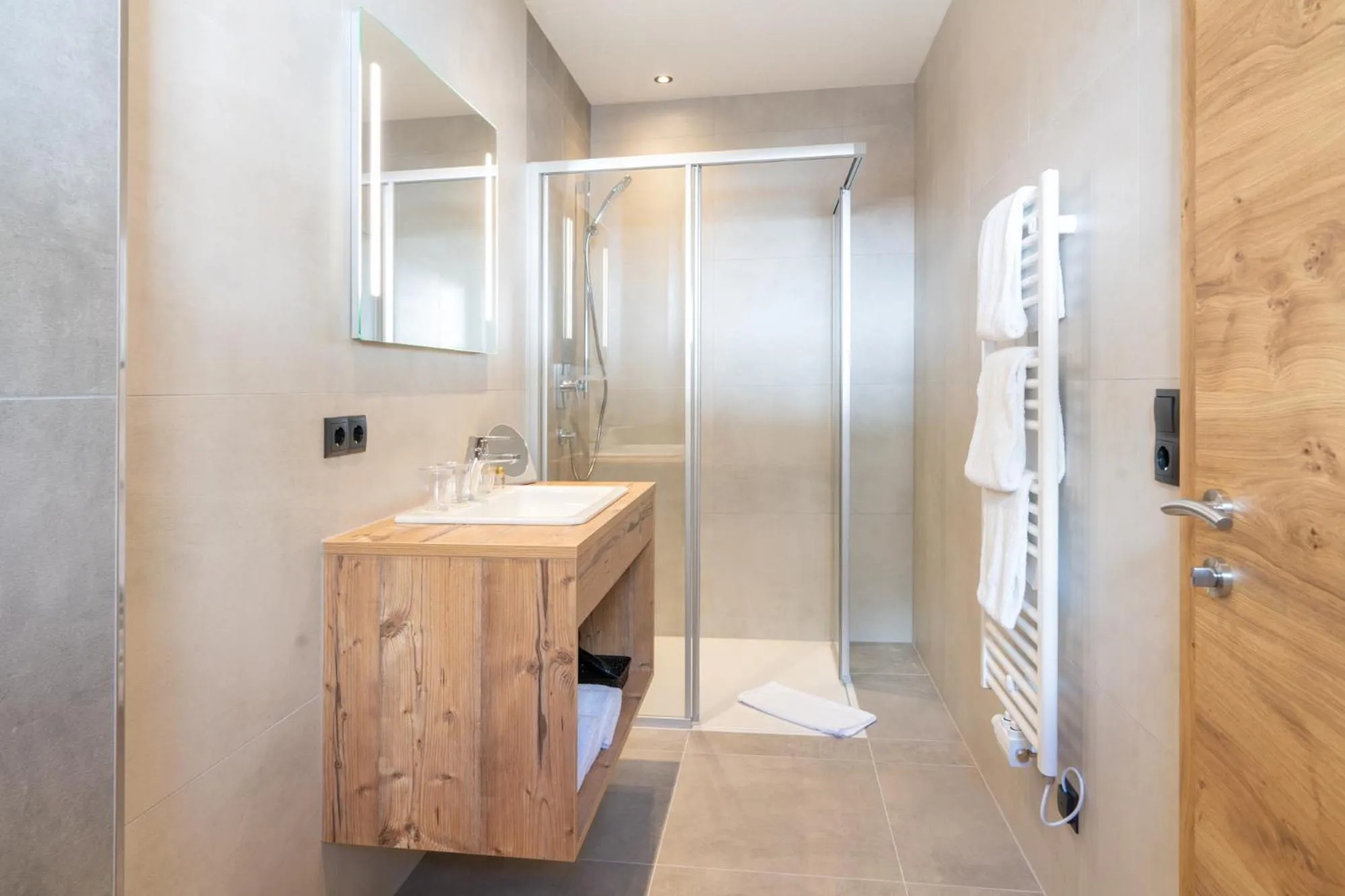 Bathroom in Hotel Bergmahd