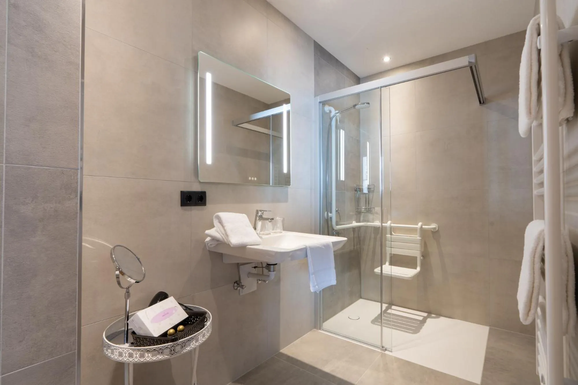 Bathroom in Hotel Bergmahd