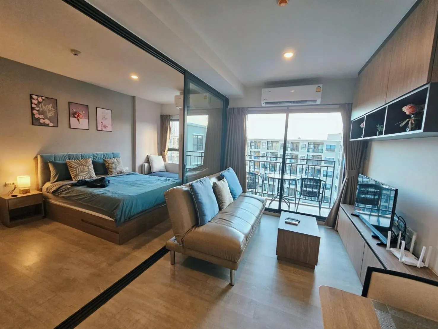 Bed in La Casita Huahin by Ying