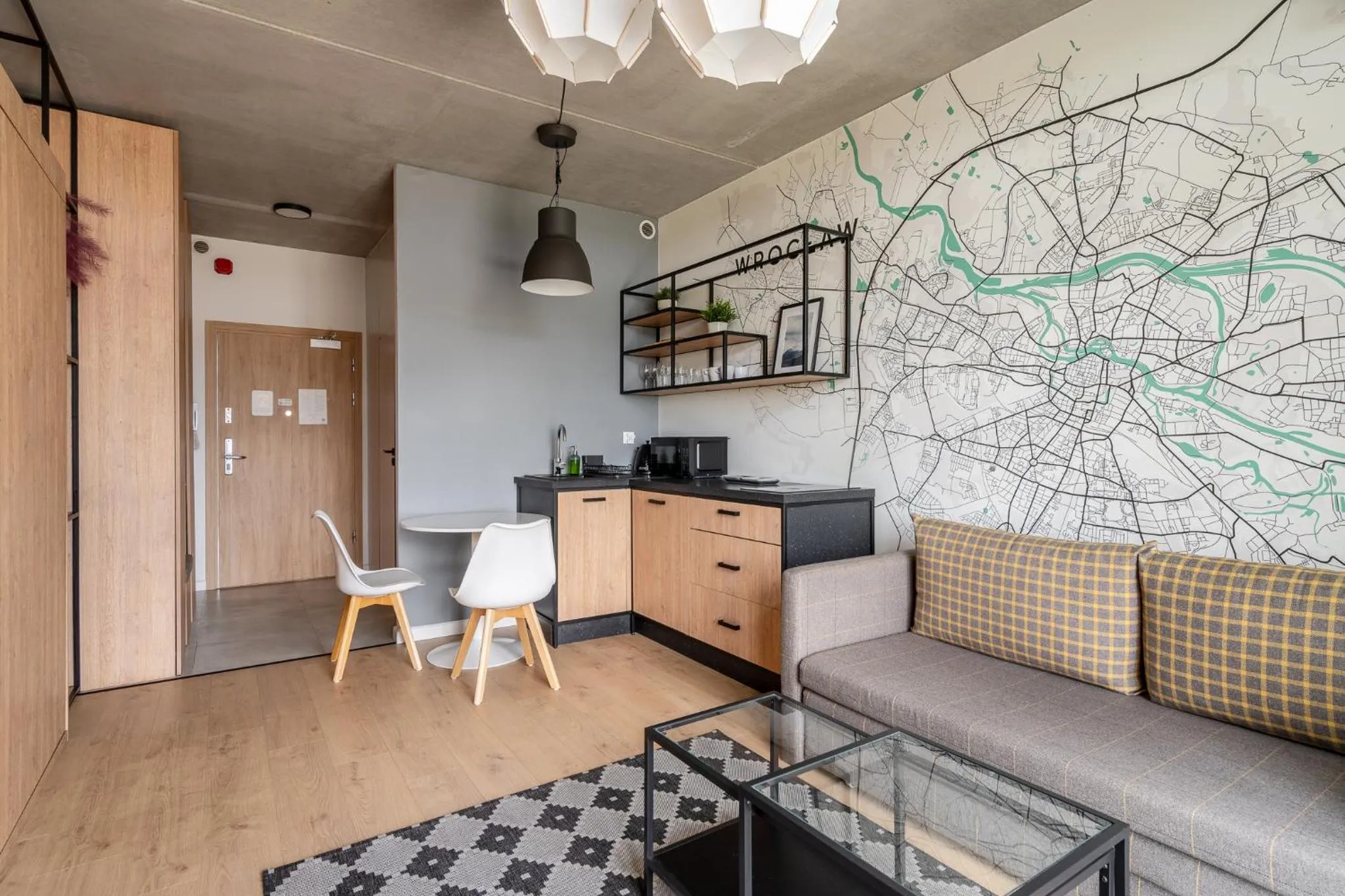 Kitchen or kitchenette in RentPlanet - Apartamenty Zarembowicza