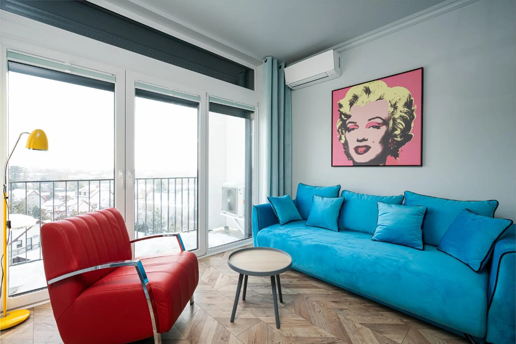 Balcony/Terrace in RentPlanet - Apartamenty Zarembowicza