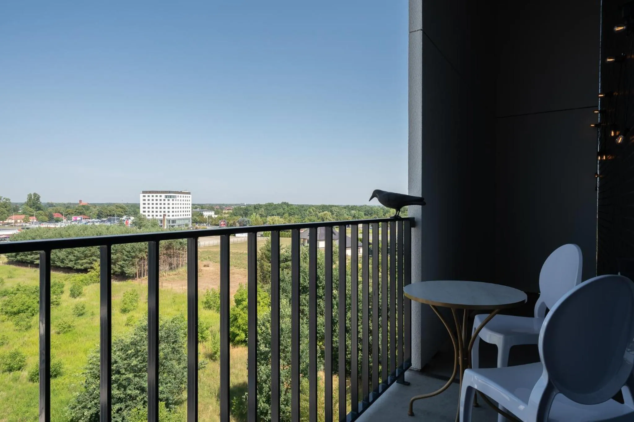 Balcony/Terrace in RentPlanet - Apartamenty Zarembowicza