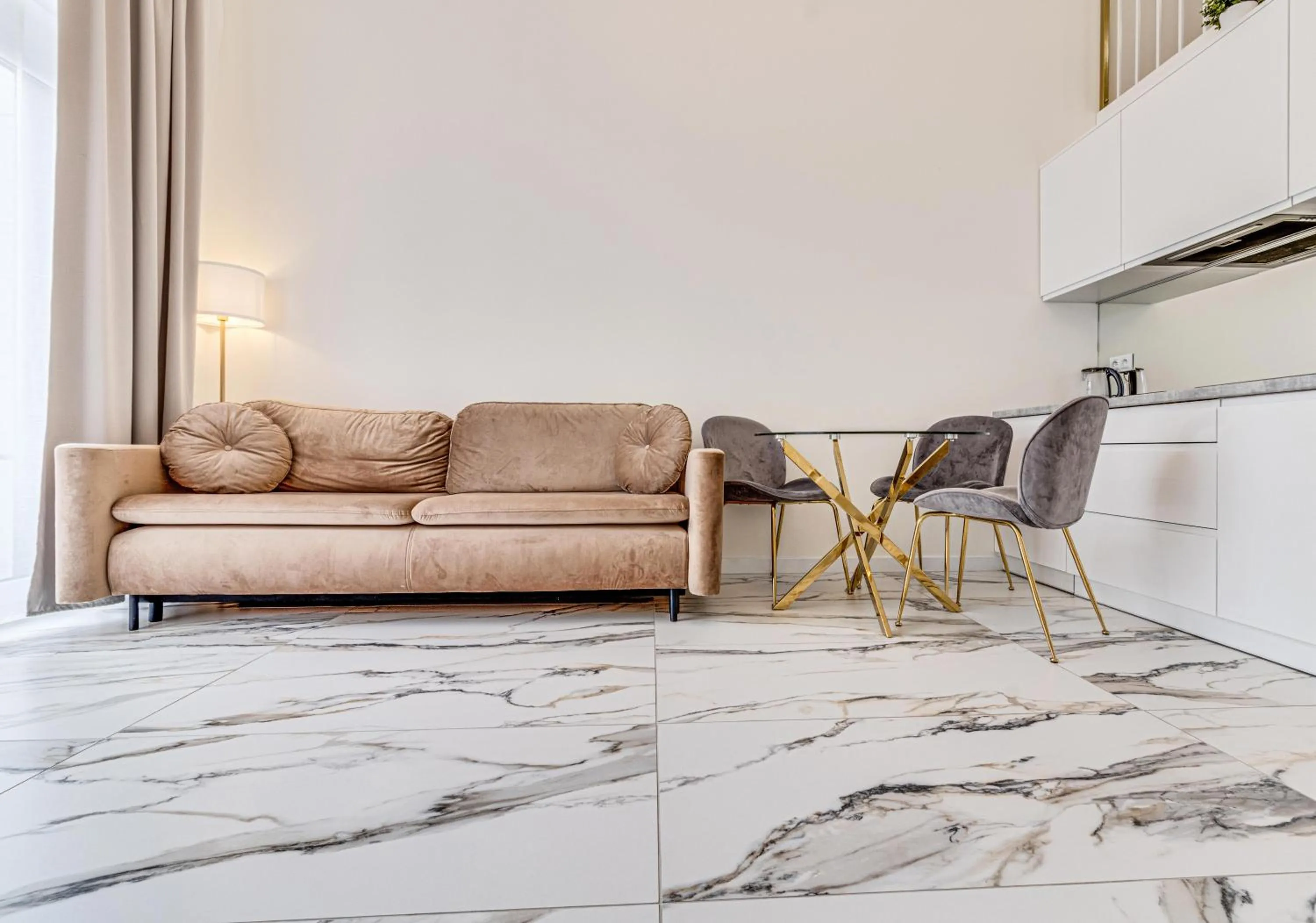 Living room in RentPlanet - Apartamenty Zarembowicza