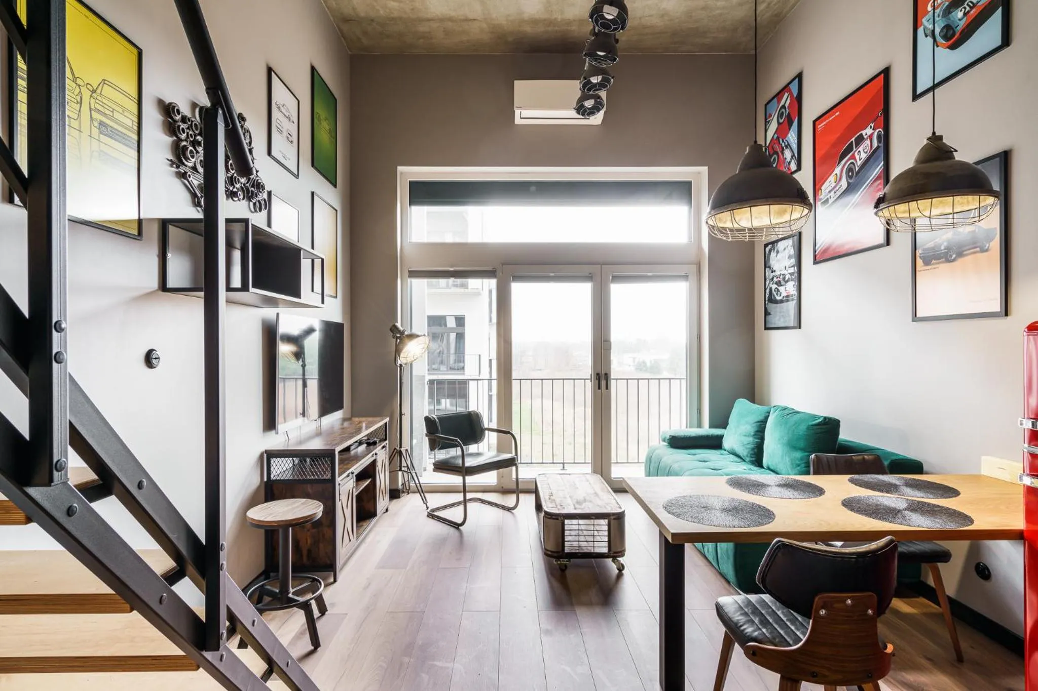 Living room in RentPlanet - Apartamenty Zarembowicza