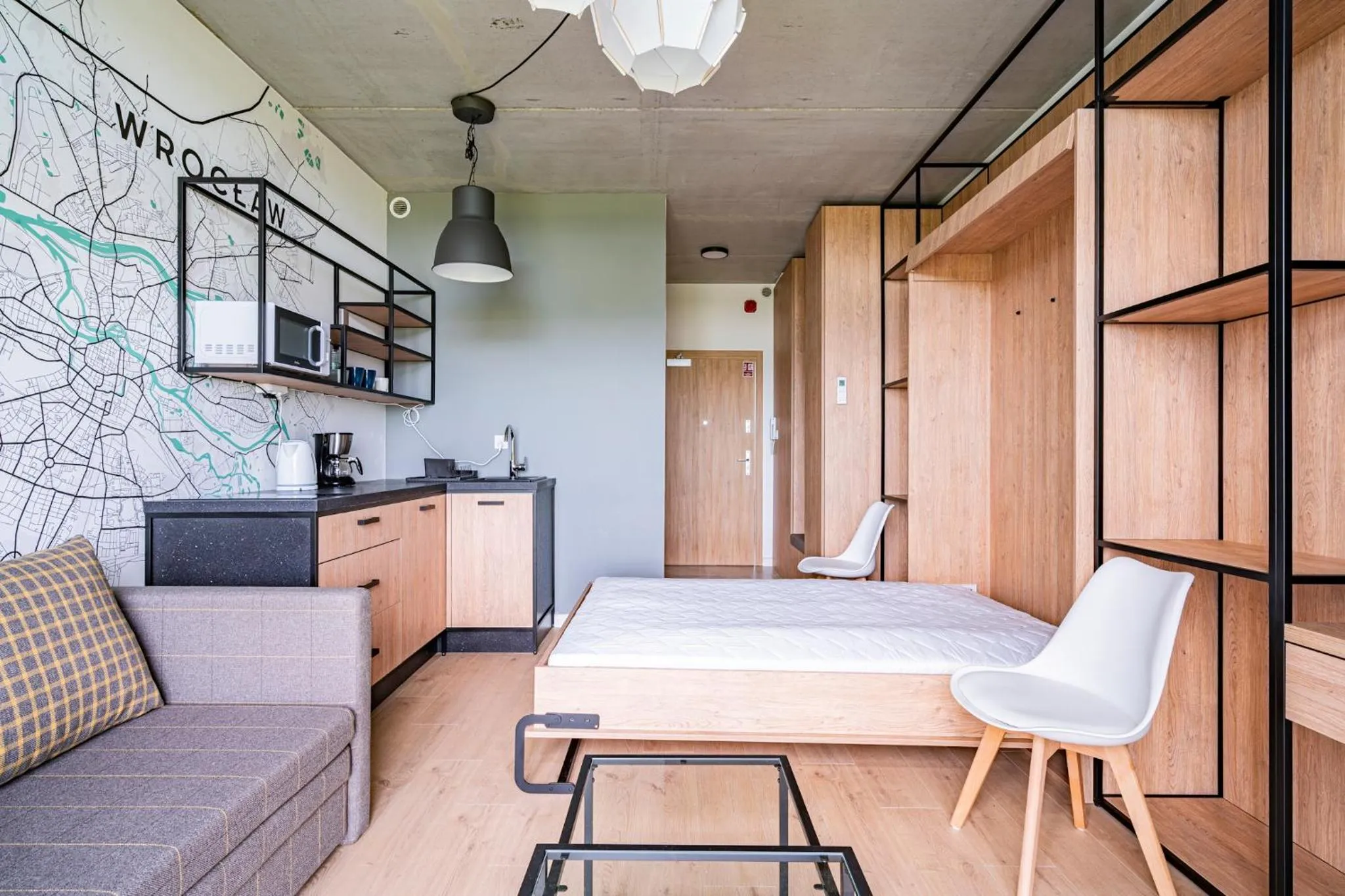 Bed in RentPlanet - Apartamenty Zarembowicza