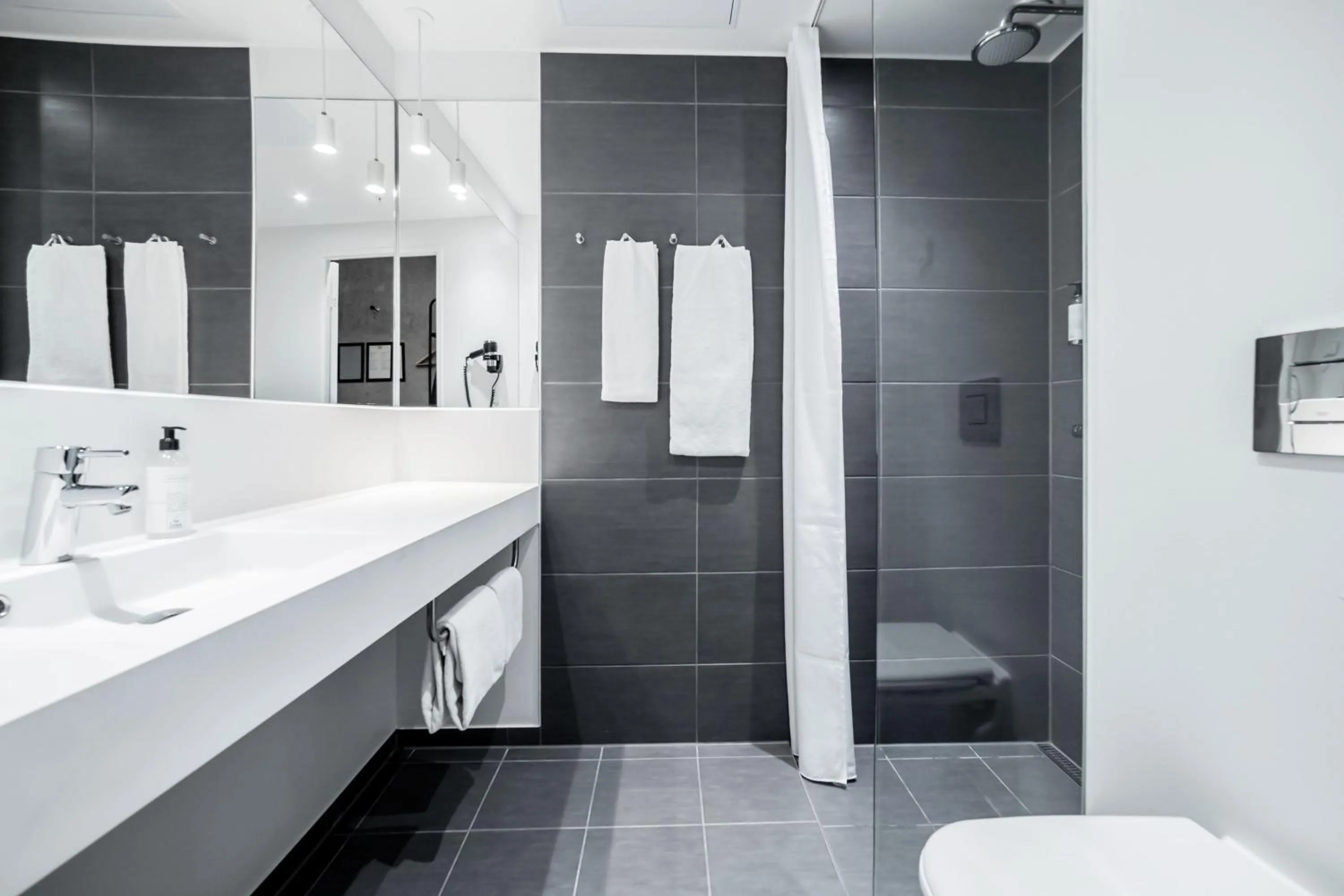 Bathroom in Four Points Flex by Sheraton Lyngby